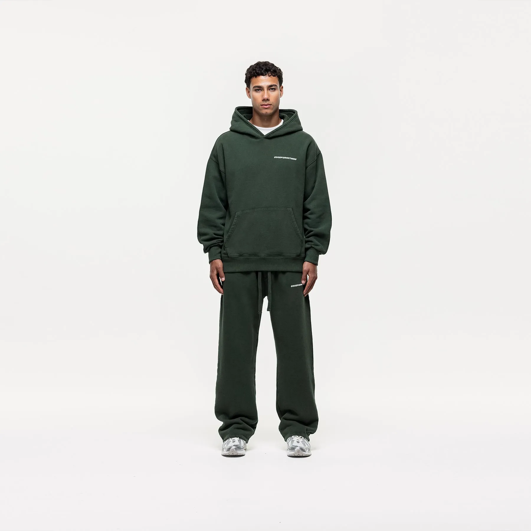 Vintage Washed Green Hoodie sold by Good For Nothing Clothing product image thumbnail 4