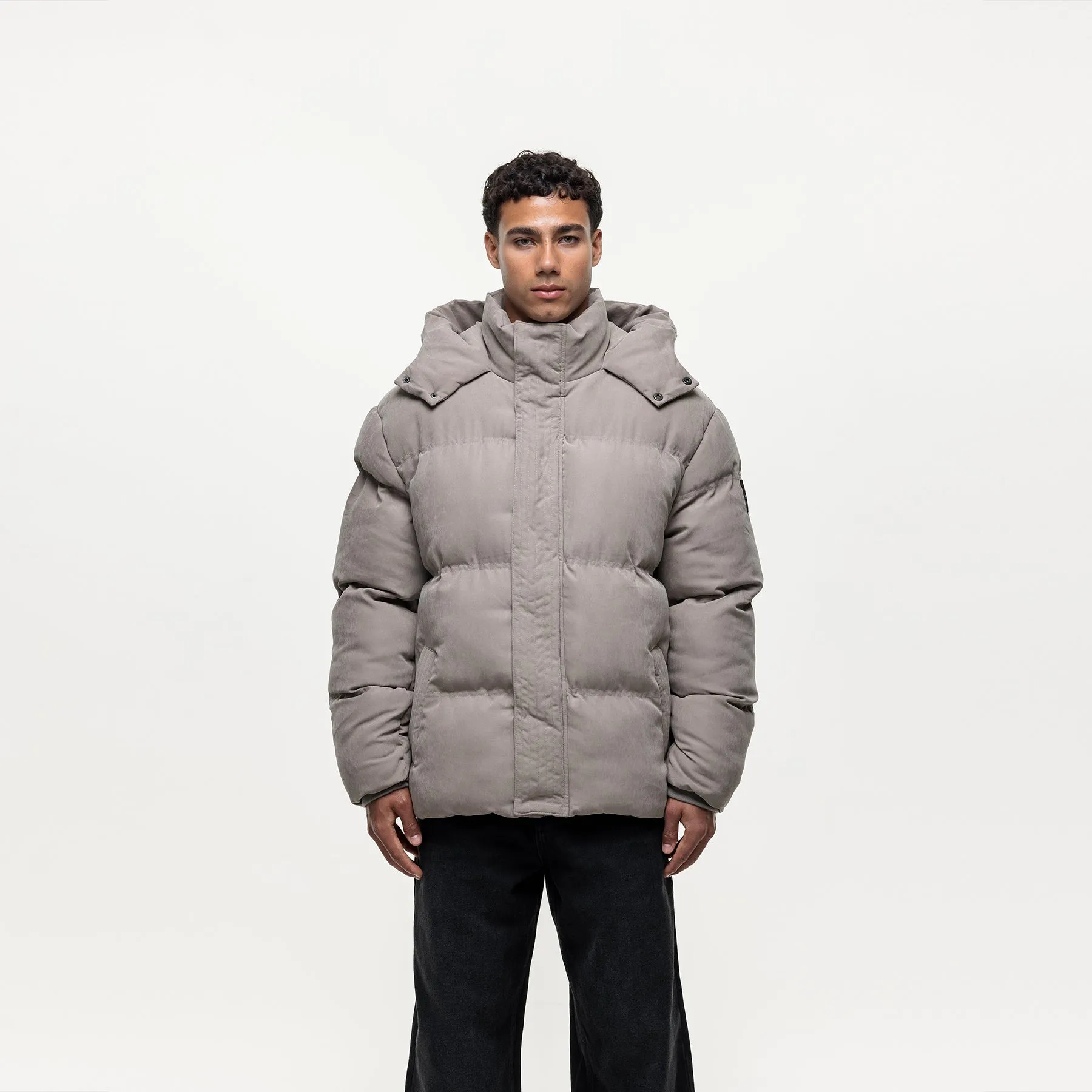 Adapt Stone Puffer Coat sold by Good for Nothing