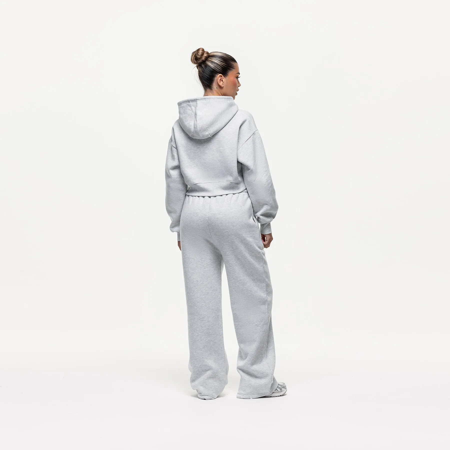 Vintage Grey Marl Zip Hoodie sold by Good For Nothing Clothing product image thumbnail 5