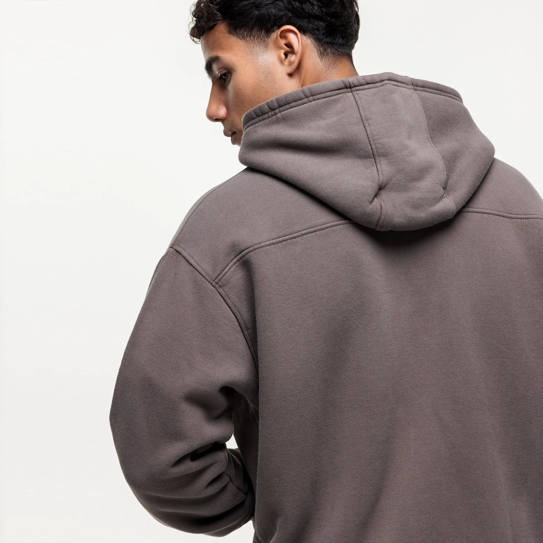 Vintage Washed Taupe Zip Hoodie sold by Good for Nothing product image thumbnail 2