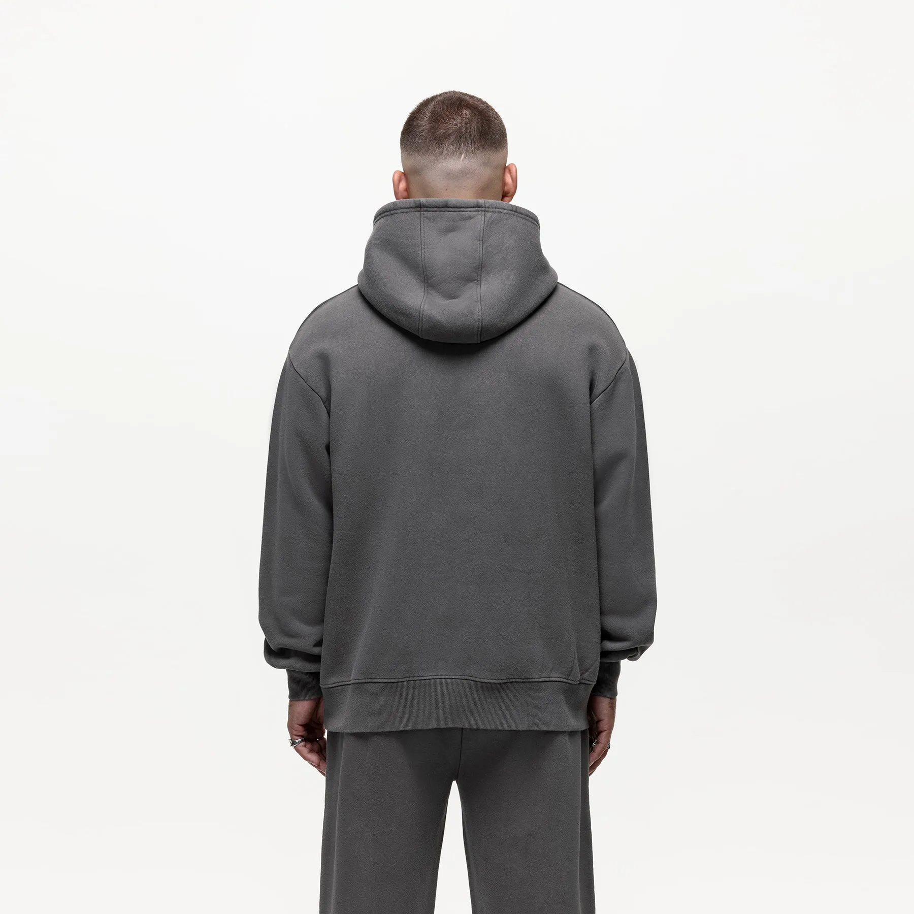 Vintage Washed Grey Hoodie sold by Good For Nothing Clothing product image thumbnail 4