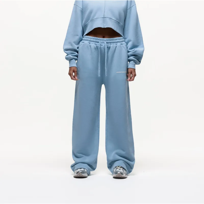 Vintage Washed Powder Blue Sweatpant (Final Sale) sold by Good For Nothing Clothing