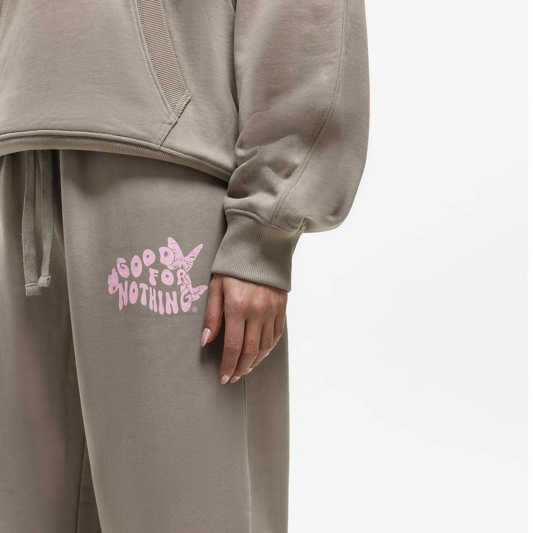 Stamp Taupe Sweatpant sold by Good For Nothing Clothing product image thumbnail 3