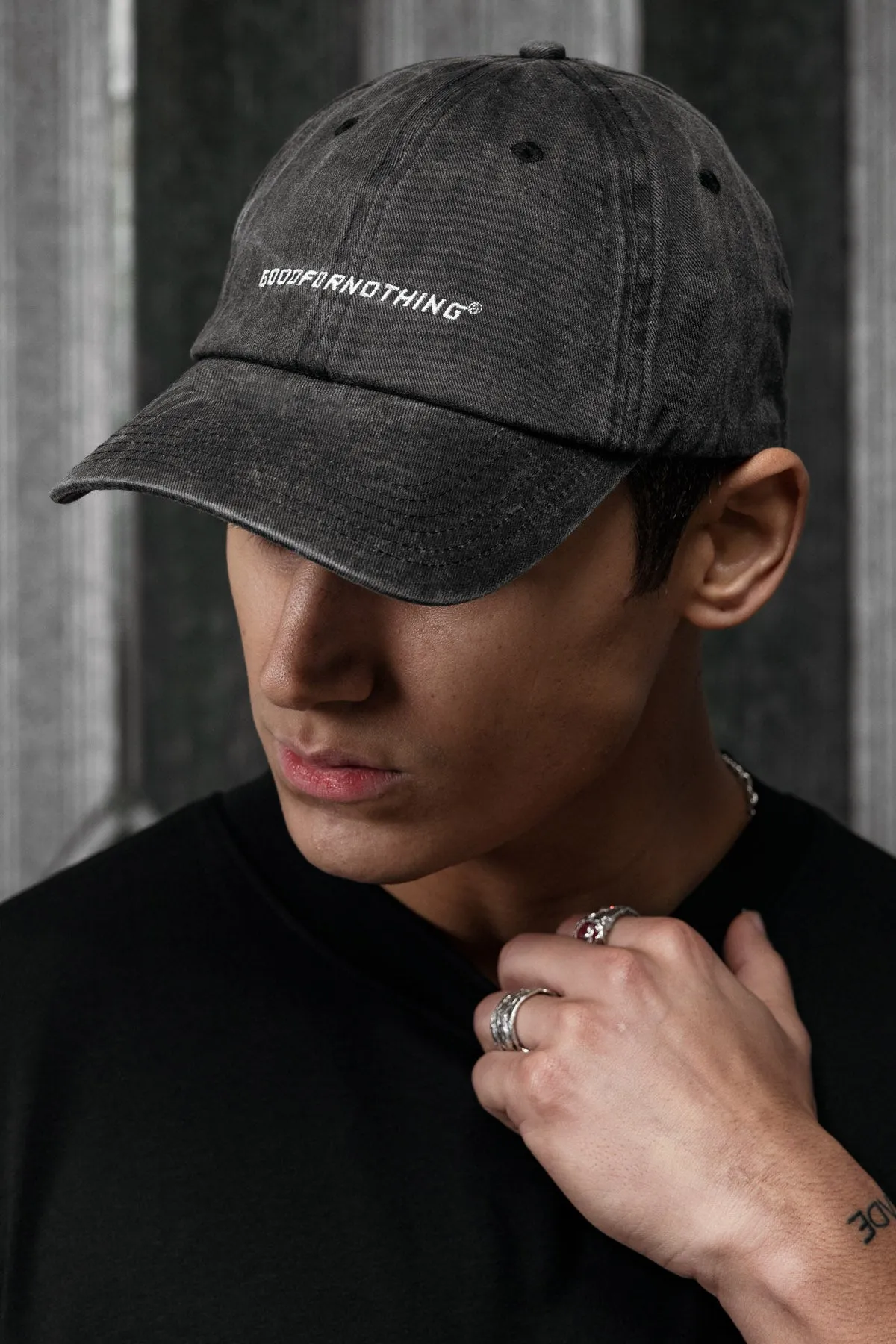 Vintage Washed Cap sold by Good For Nothing Clothing product image thumbnail 3