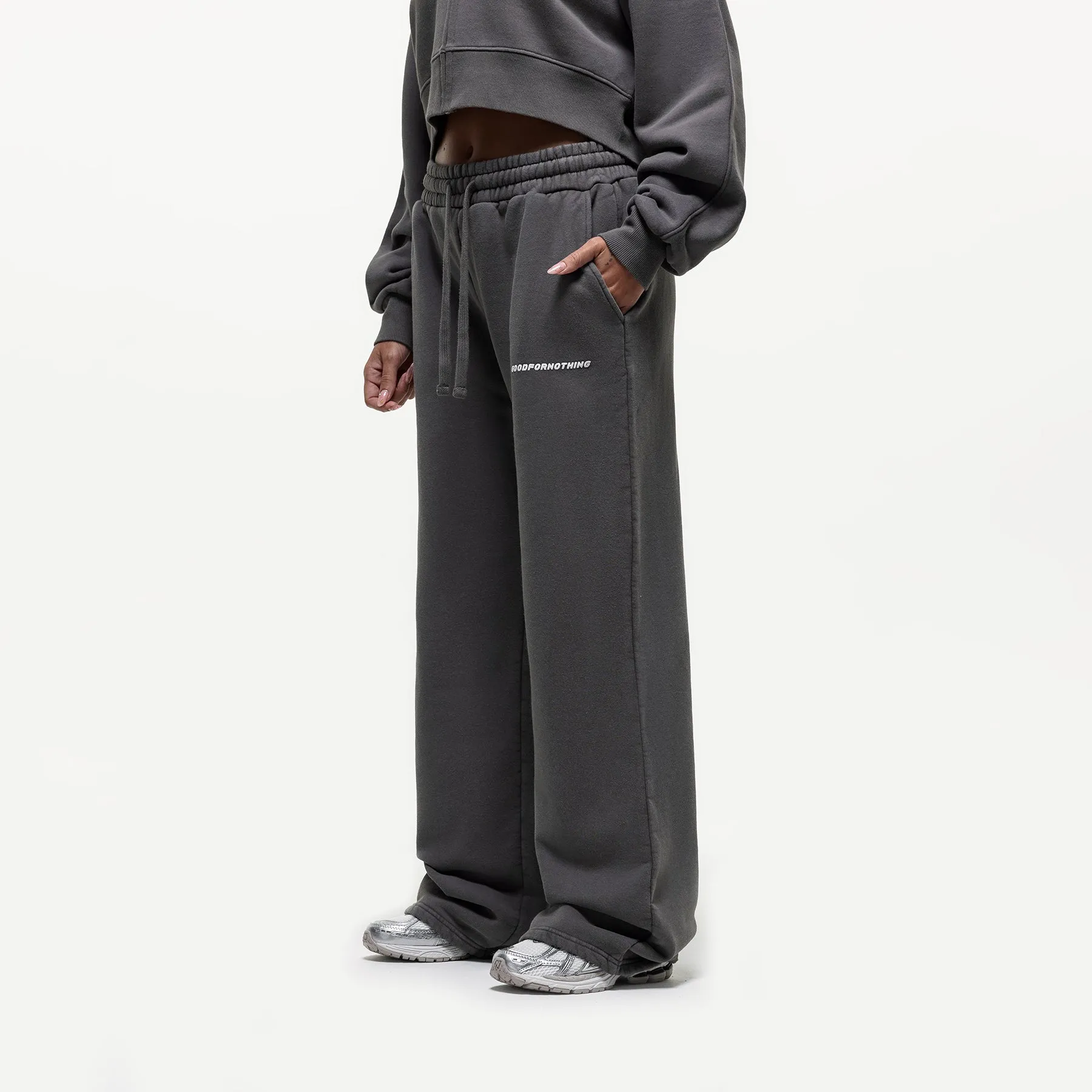 Vintage Washed Grey Sweatpant sold by Good For Nothing Clothing product image thumbnail 4