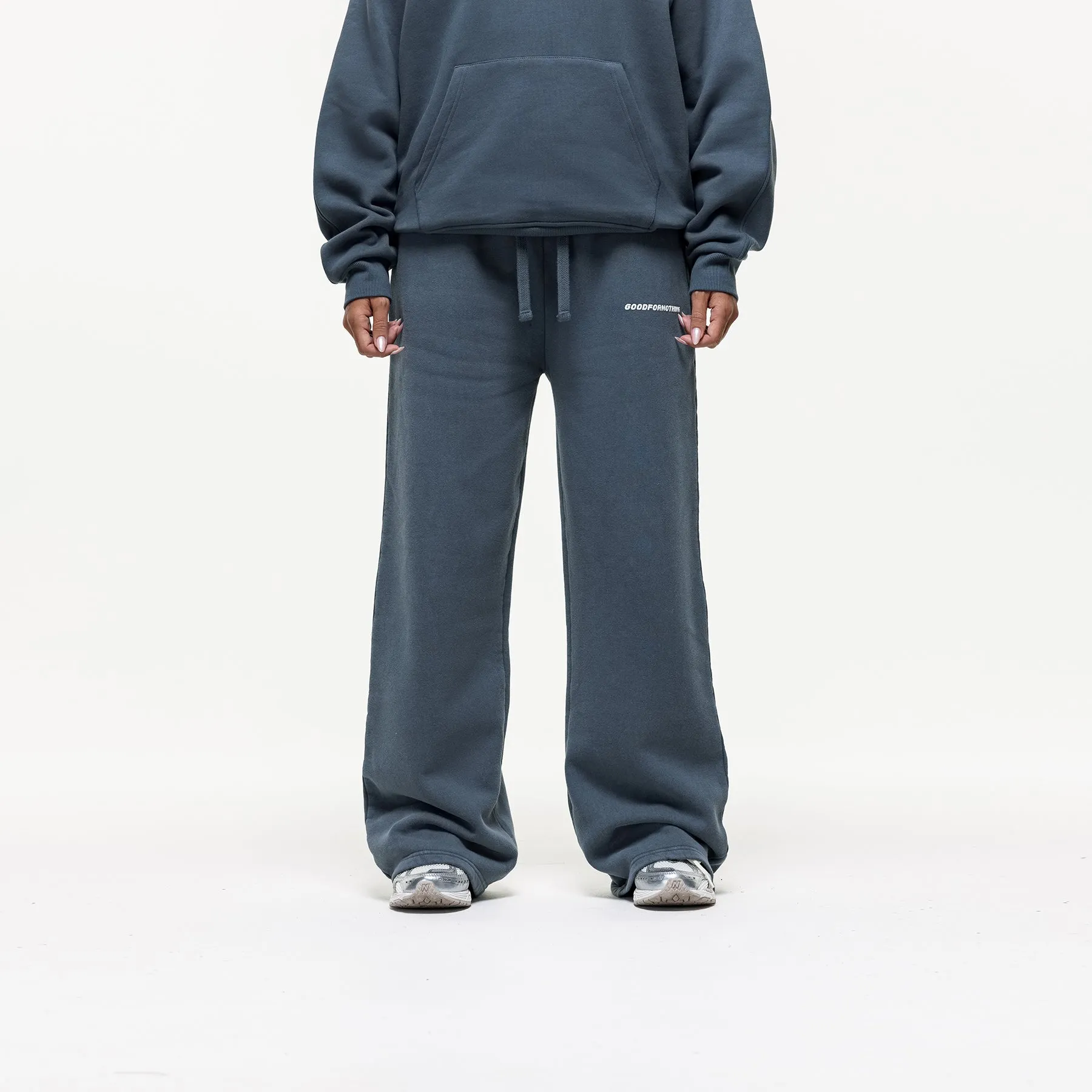 Vintage Washed Blue Sweatpant sold by Good For Nothing Clothing