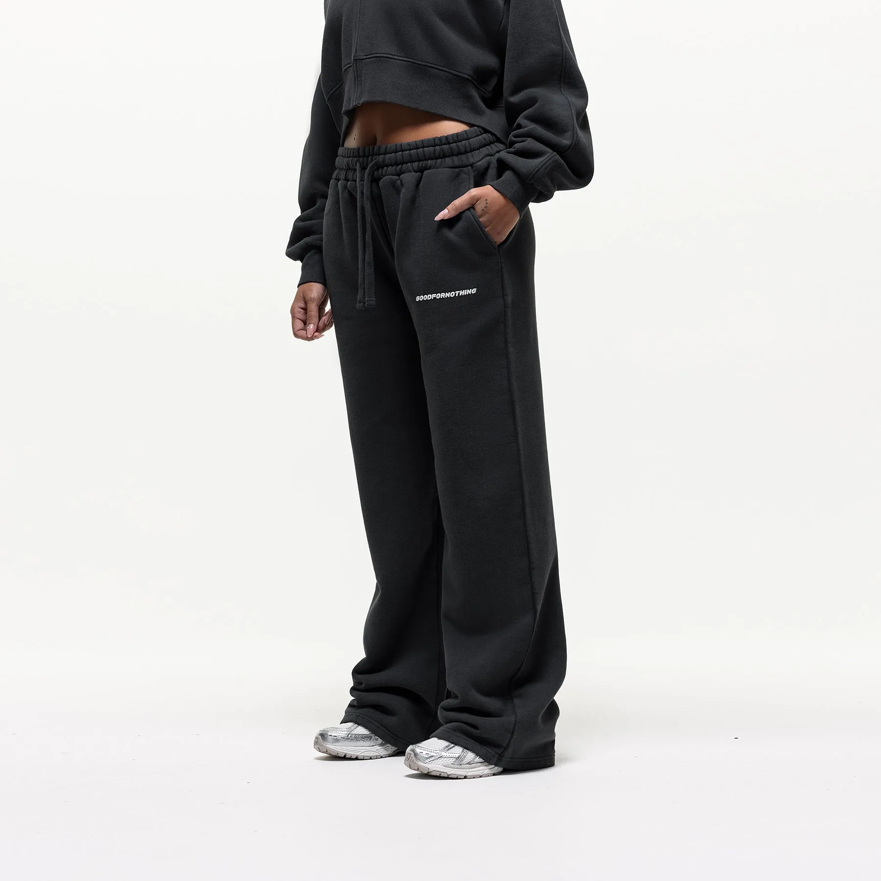 Vintage Washed Black Sweatpant sold by Good for Nothing product image thumbnail 5