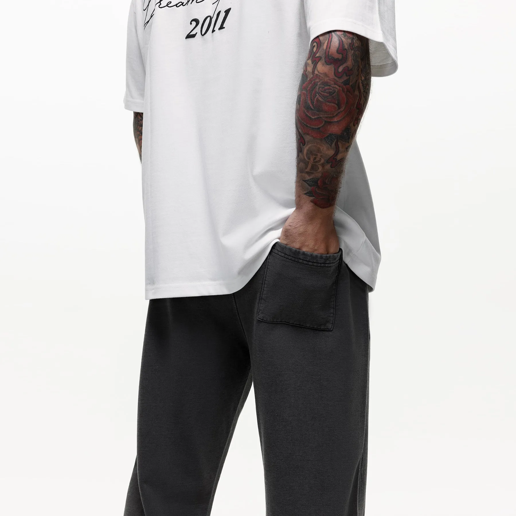 Born Different Washed Sweatpants sold by Good For Nothing Clothing product image thumbnail 2