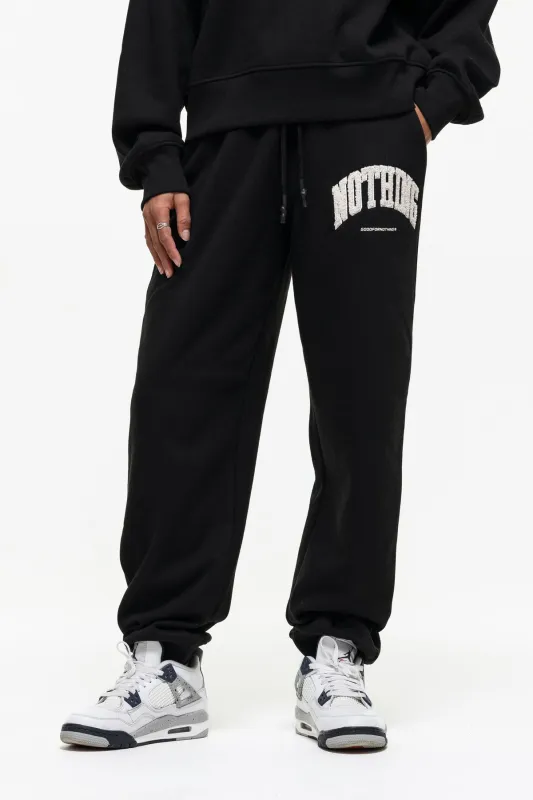 Varsity Boucle Black Jogger sold by Good For Nothing Clothing
