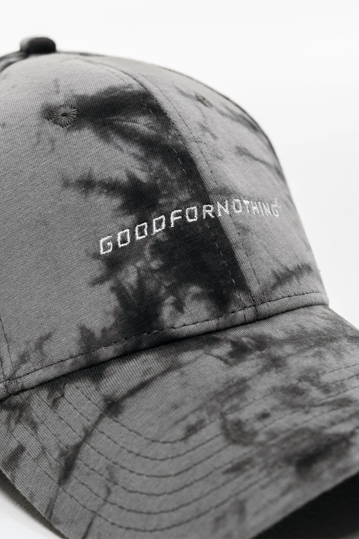 Tie Dye Grey Cap sold by Good for Nothing product image thumbnail 4