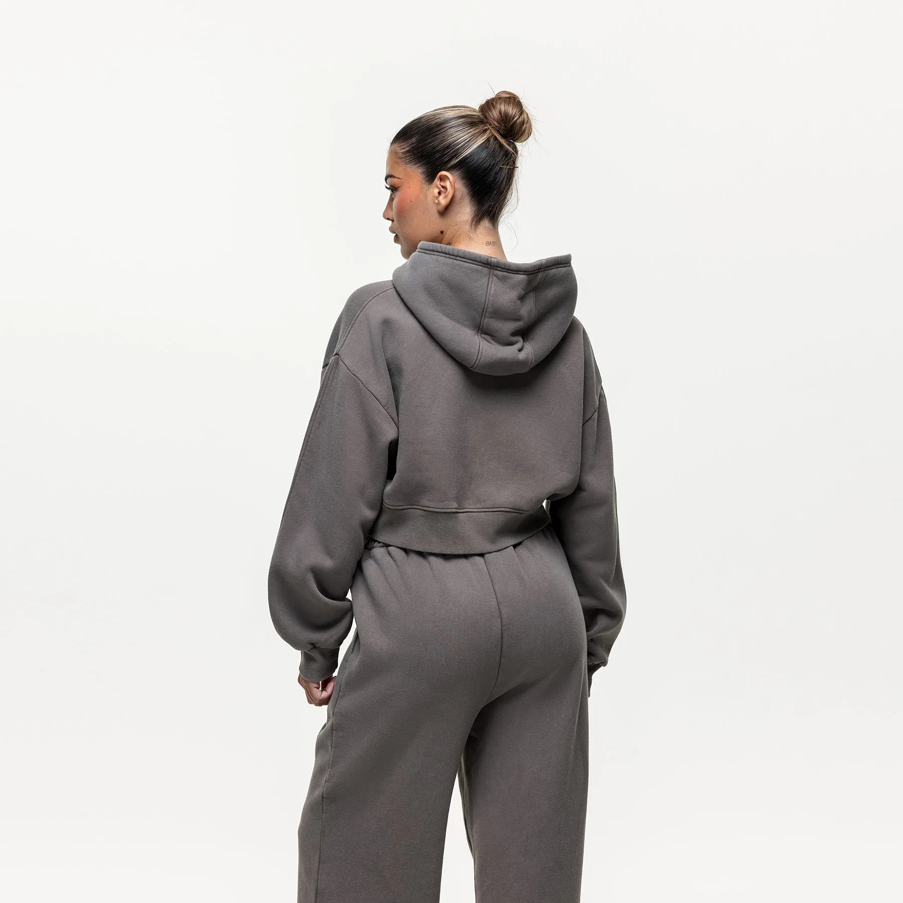 Vintage Washed Walnut Zip Hoodie sold by Good for Nothing product image thumbnail 2