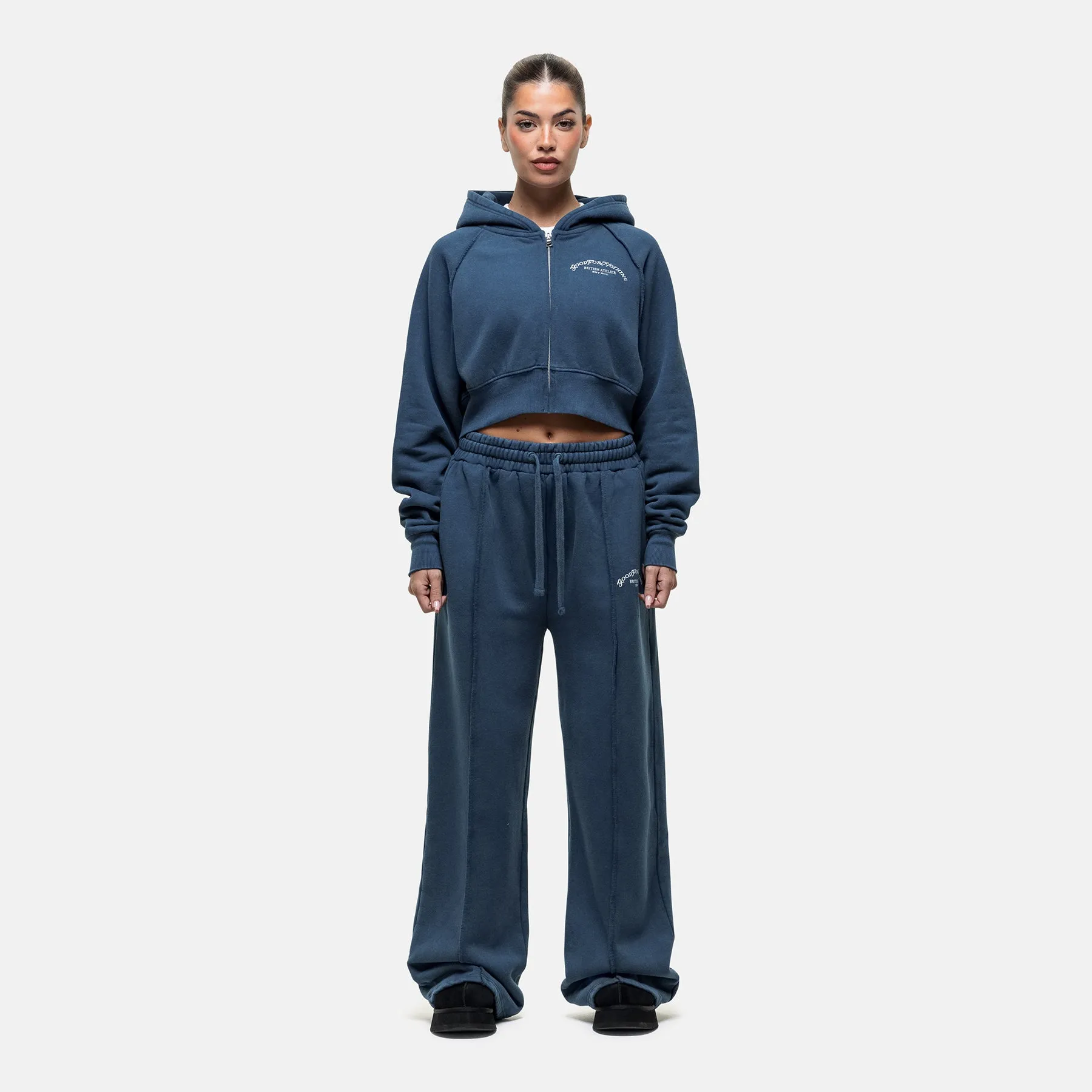 Raw Seam Vintage Blue Sweatpants sold by Good For Nothing Clothing product image thumbnail 4