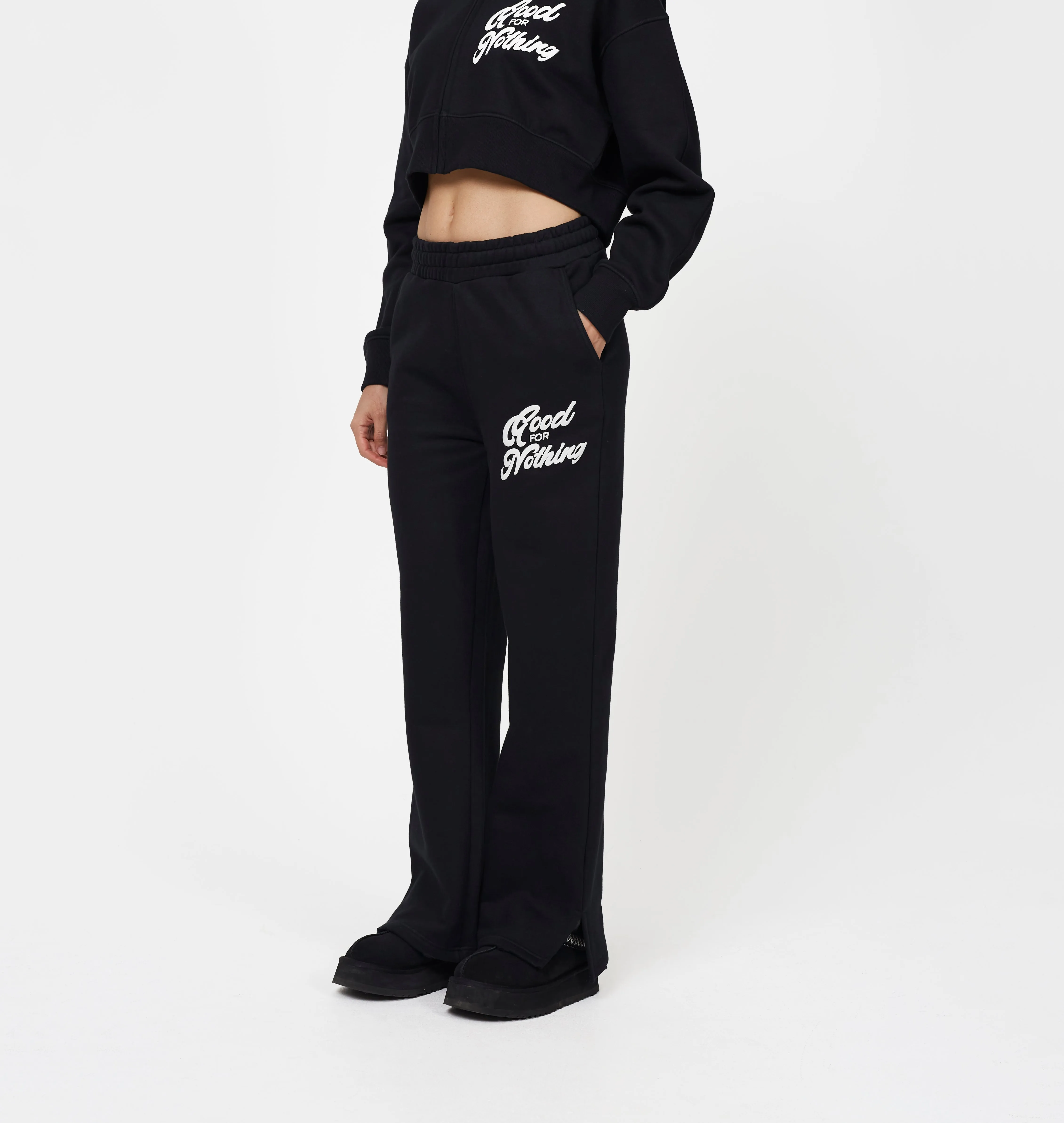 Authentic Black Sweatpant sold by Good For Nothing Clothing product image thumbnail 2
