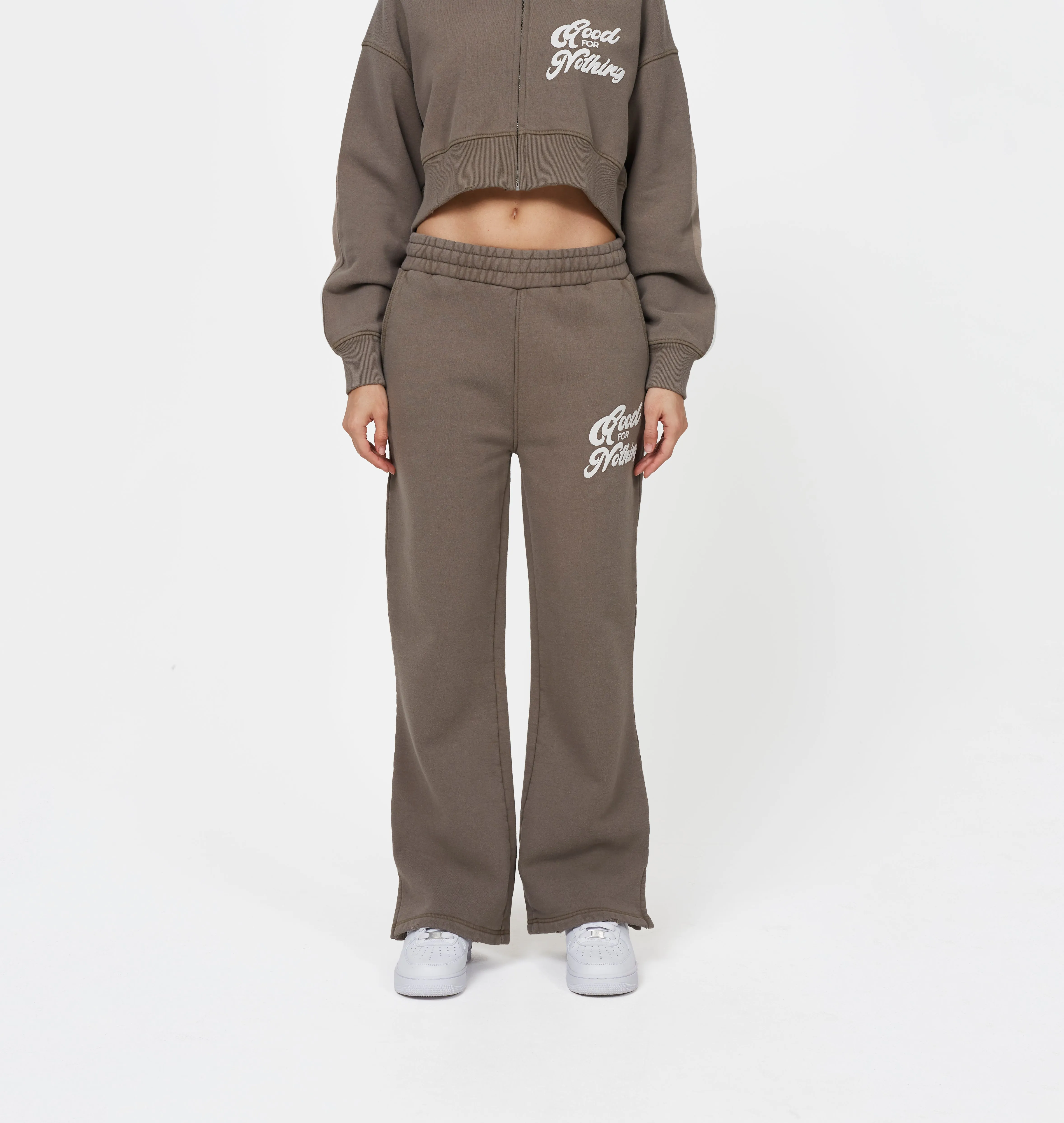 Authentic Taupe Sweatpant sold by Good For Nothing Clothing