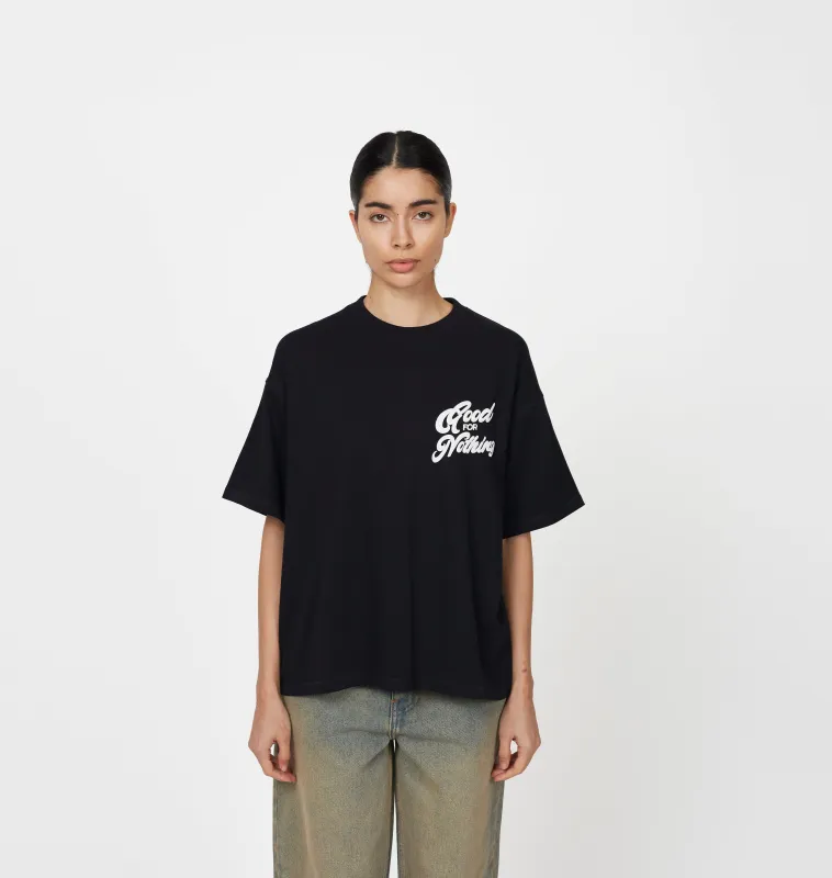 Authentic Black T-shirt sold by Good For Nothing Clothing
