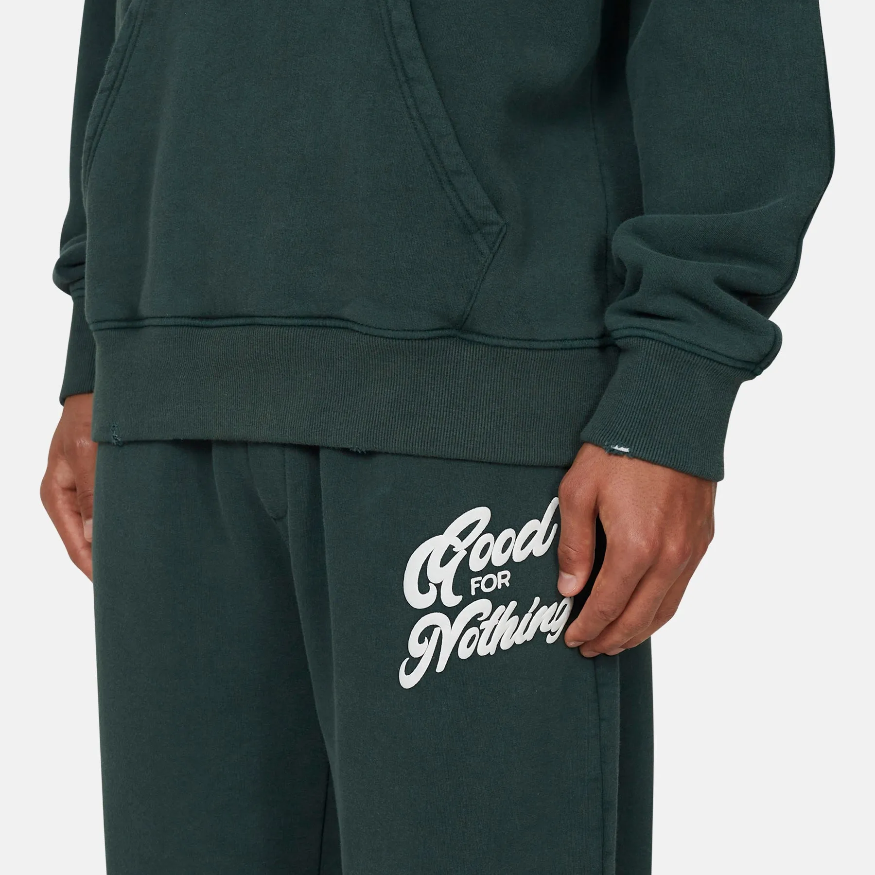 Authentic Green Sweatpant sold by Good For Nothing Clothing product image thumbnail 4