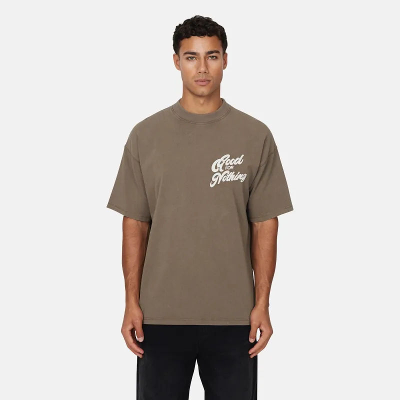 Authentic Taupe T-shirt sold by Good For Nothing Clothing