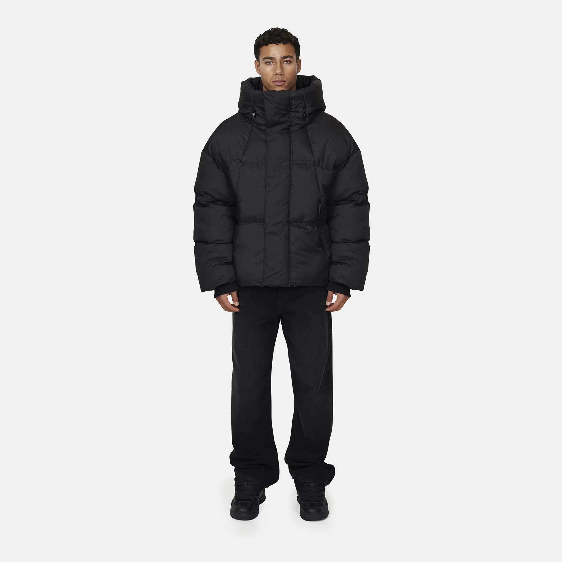 Squad Ripstop Black Puffer Jacket sold by Good for Nothing product image thumbnail 5