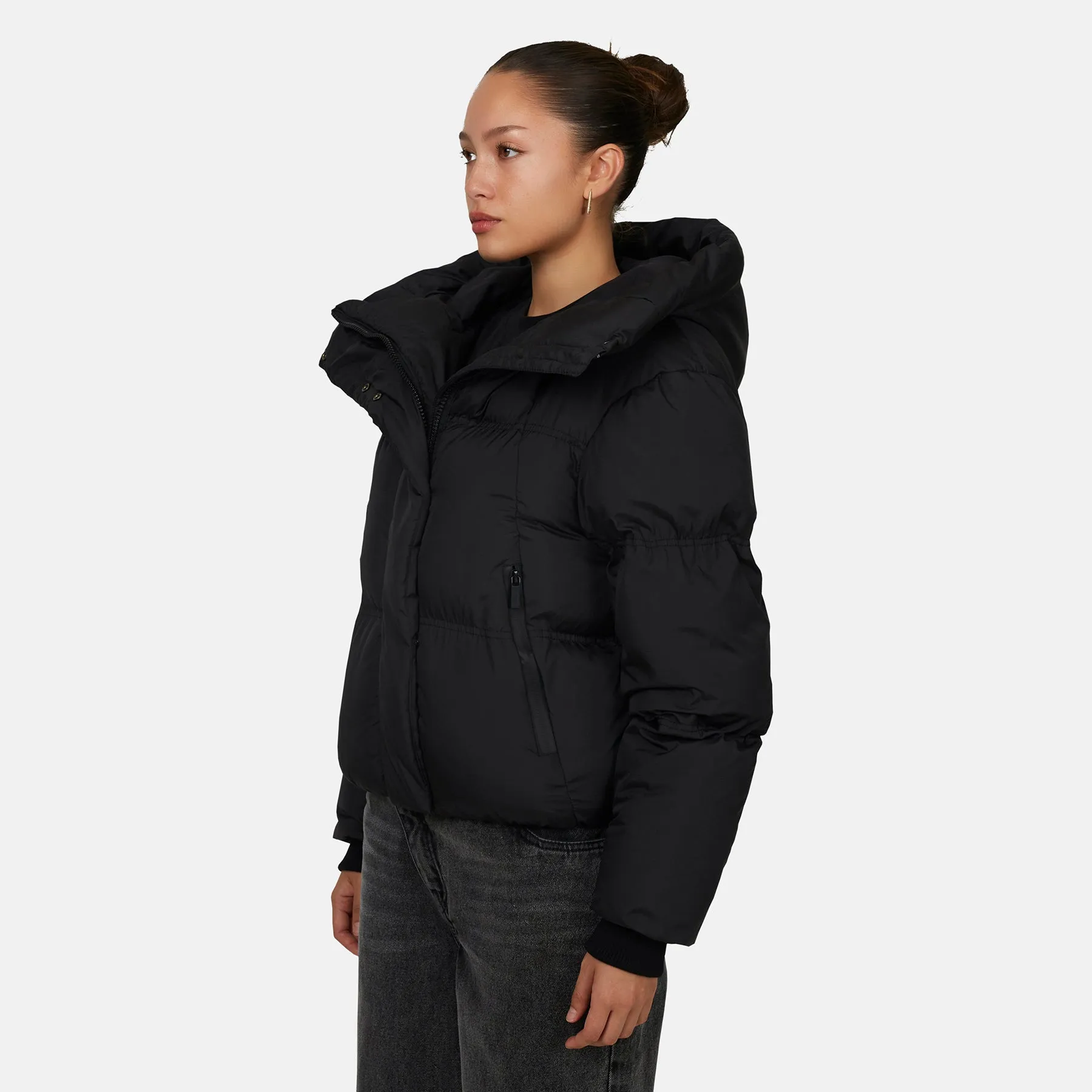 Squad Ripstop Black Puffer Jacket sold by Good For Nothing Clothing product image thumbnail 4