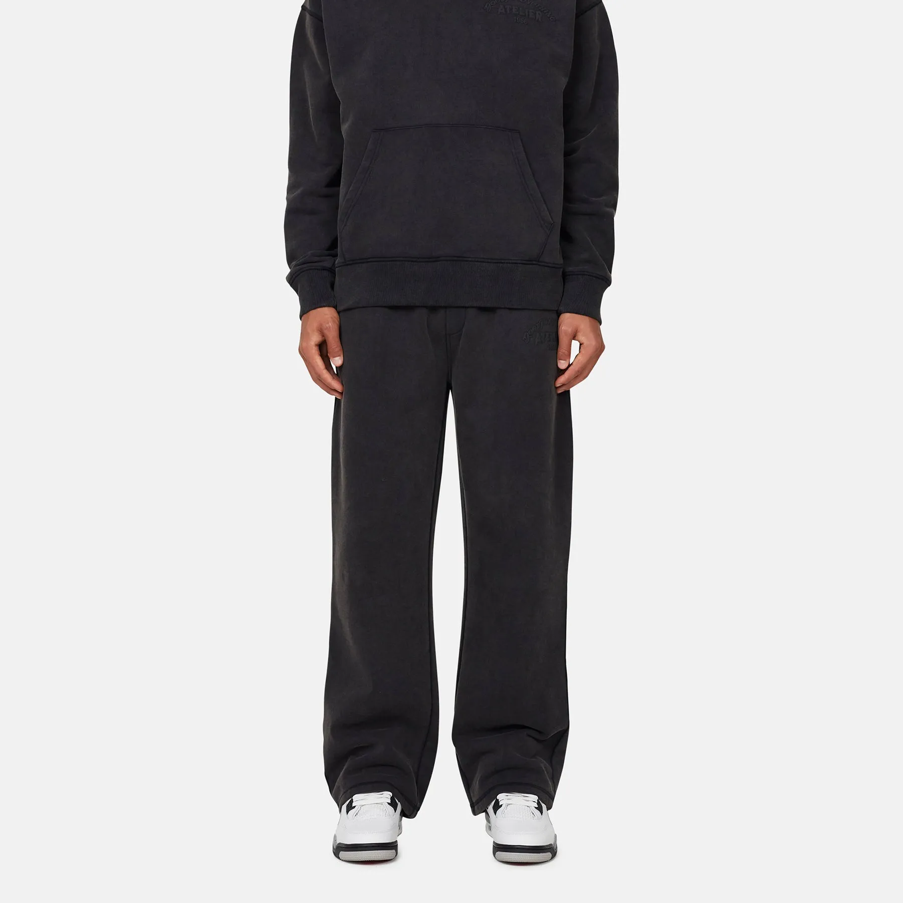 Float Butterfly Washed Black Sweatpants sold by Good For Nothing Clothing