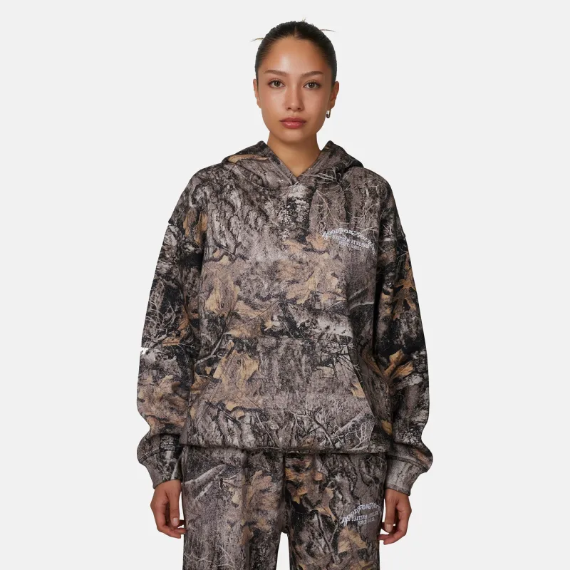Woodland Camo Brown Hoodie sold by Good For Nothing Clothing