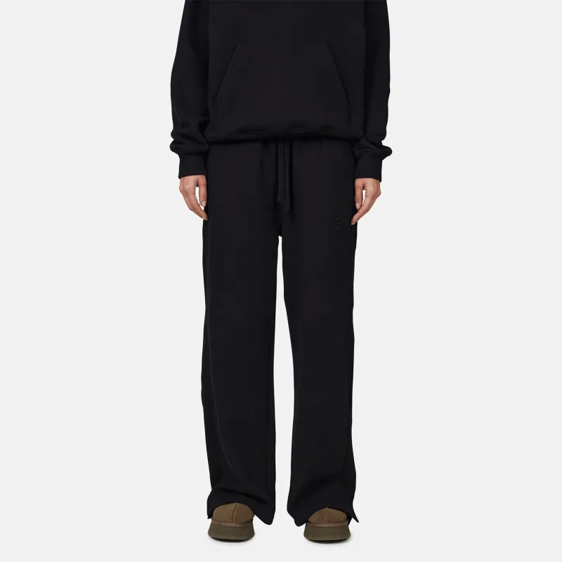 Monogram Black Split Hem Jogger sold by Good For Nothing Clothing