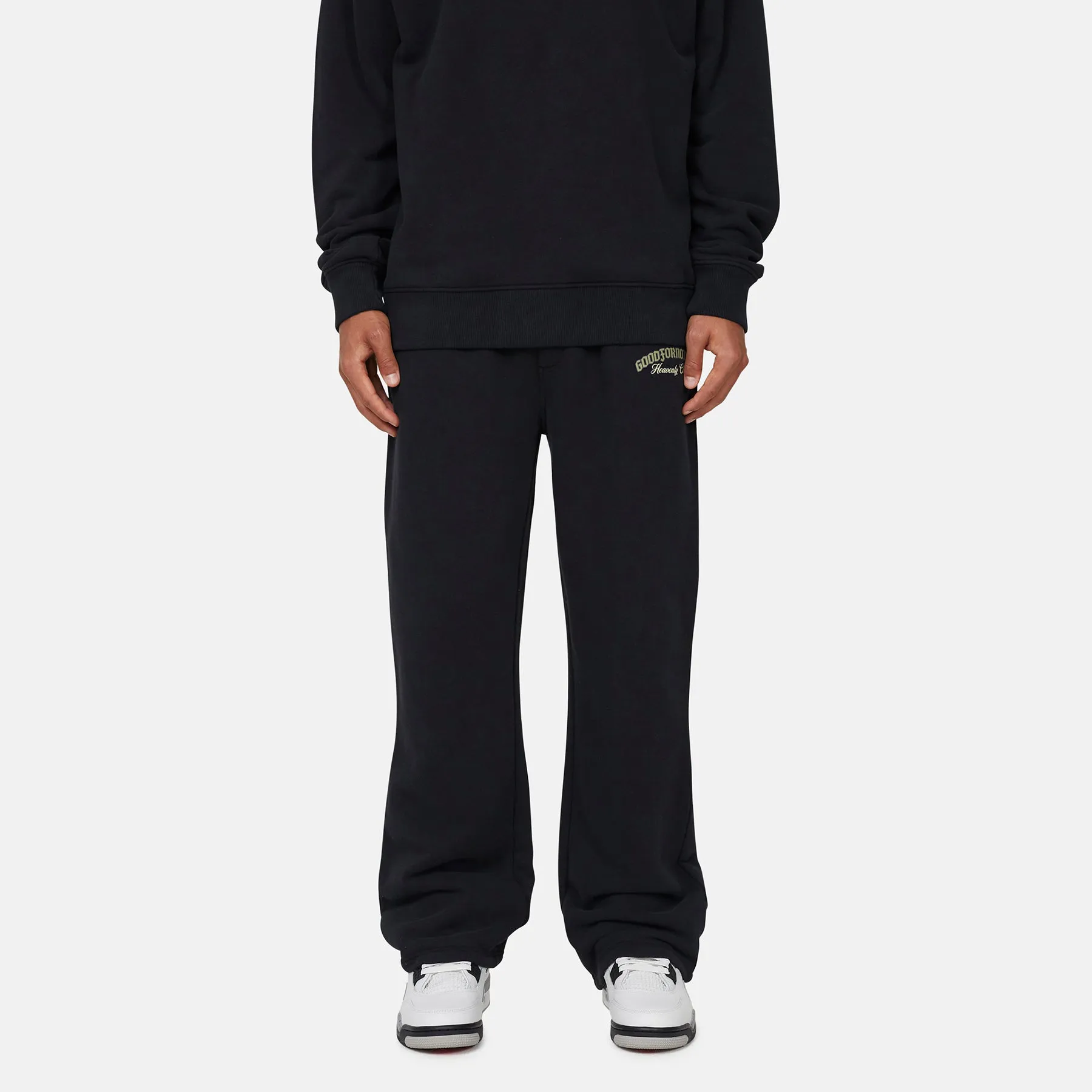 Heavenly Chaos Black Sweatpants sold by Good For Nothing Clothing product image thumbnail 2