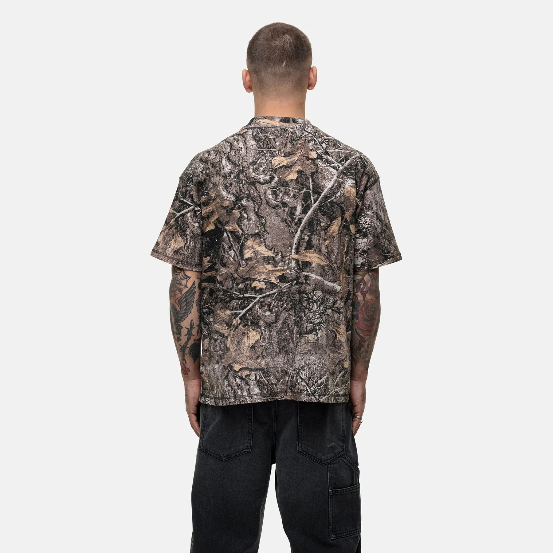 Vintage Woodland Camo T-shirt sold by Good For Nothing Clothing product image thumbnail 2