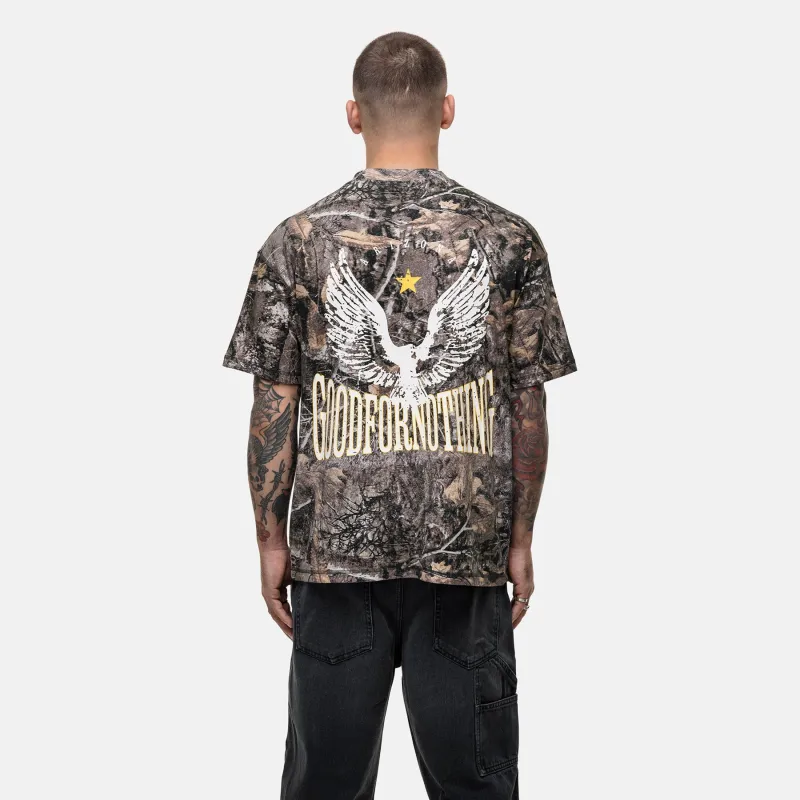 Arizona Woodland Camo T-shirt sold by Good For Nothing Clothing