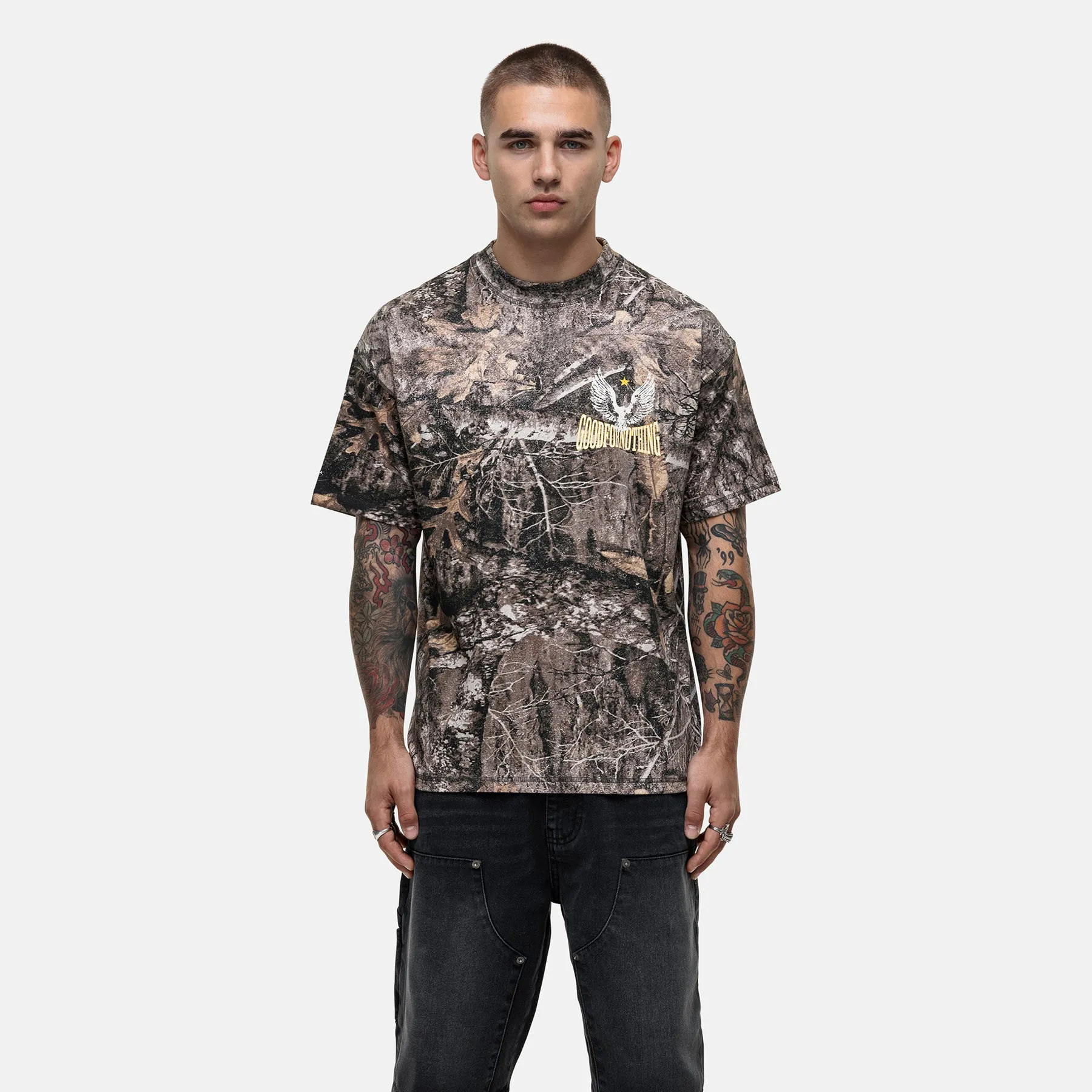 Arizona Woodland Camo T-shirt sold by Good For Nothing Clothing product image thumbnail 2