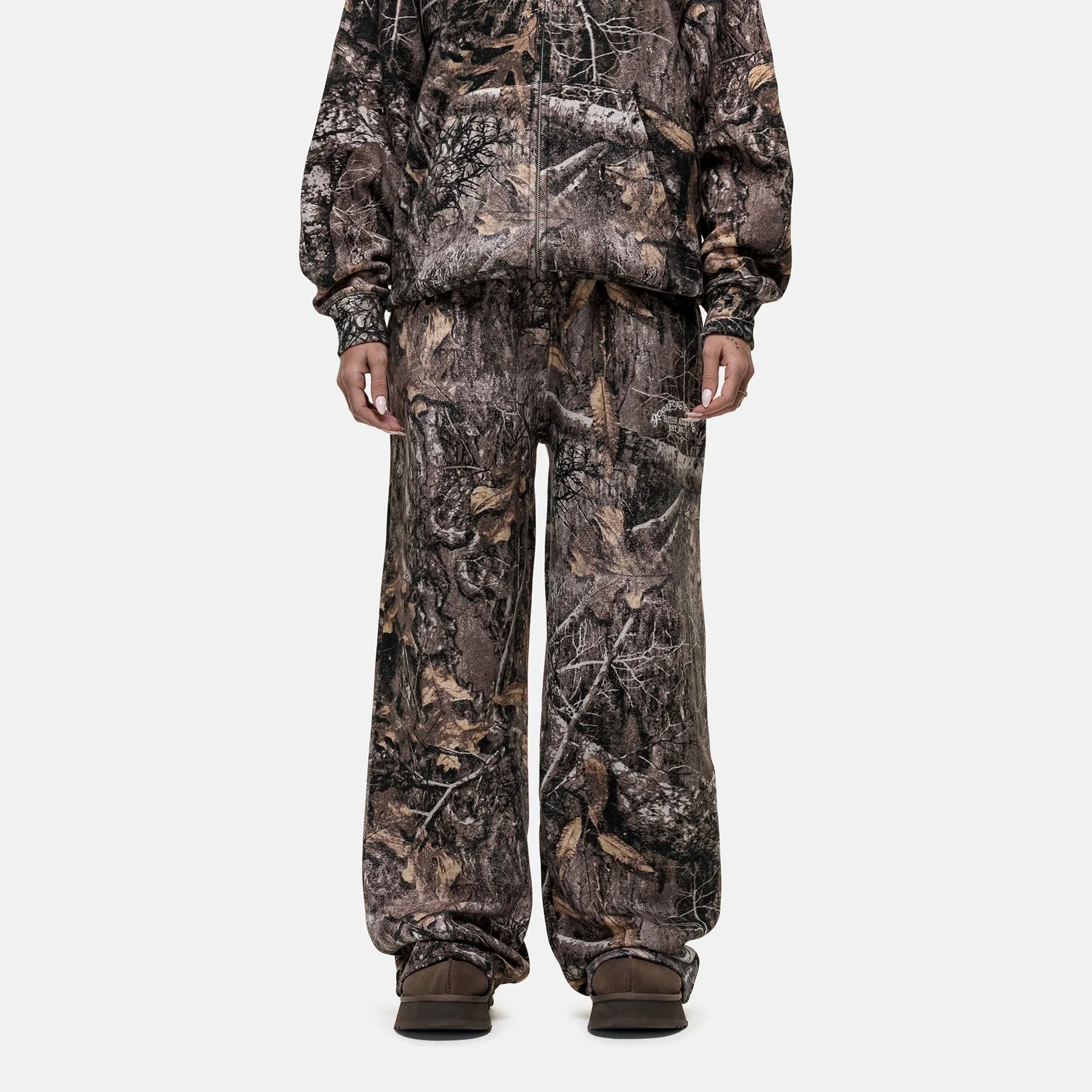 Woodland Camo Sweatpants sold by Good For Nothing Clothing