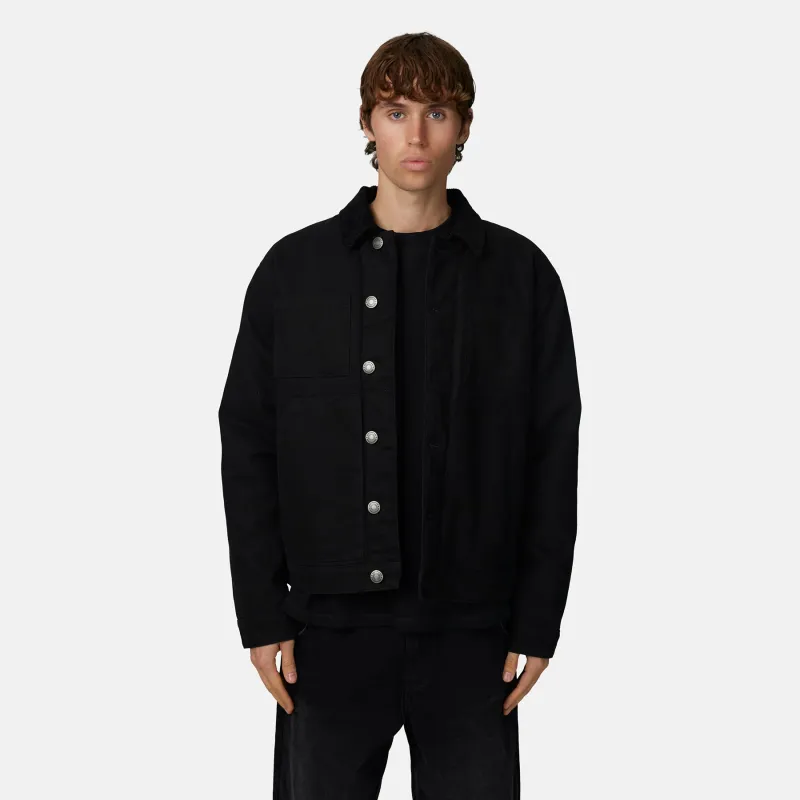 Monogram Worker Black Jacket sold by Good For Nothing Clothing