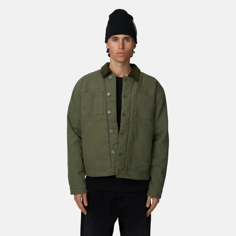 Monogram Worker Khaki Jacket sold by Good For Nothing Clothing