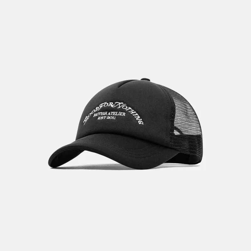 Atelier Black Mesh Cap sold by Good For Nothing Clothing