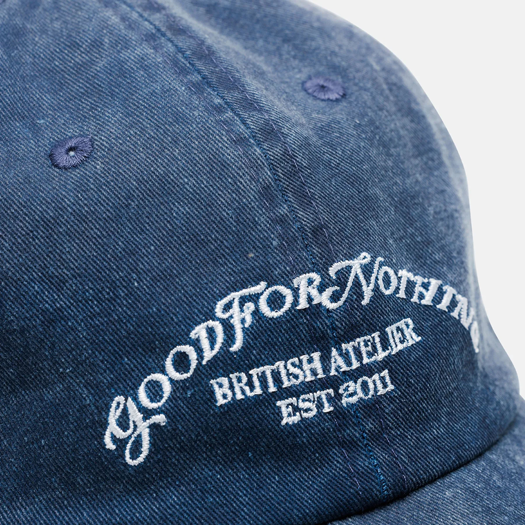 Atelier Washed Navy Cap sold by Good for Nothing product image thumbnail 4