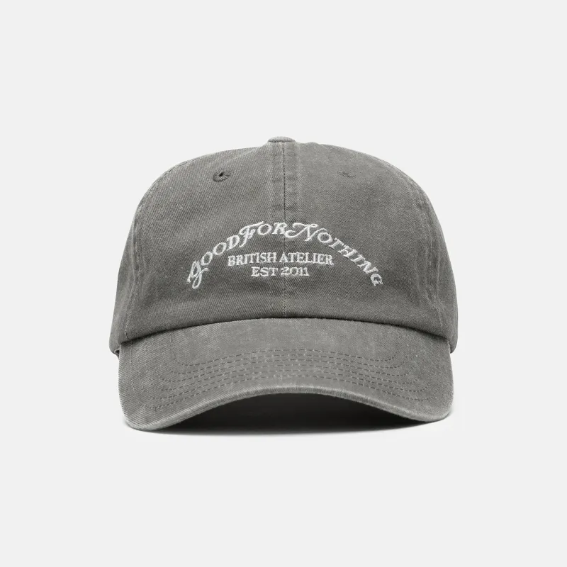 Atelier Washed Grey Cap sold by Good For Nothing Clothing