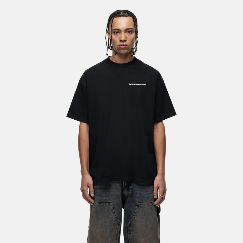 Vintage Washed Black T-shirt sold by Good For Nothing Clothing