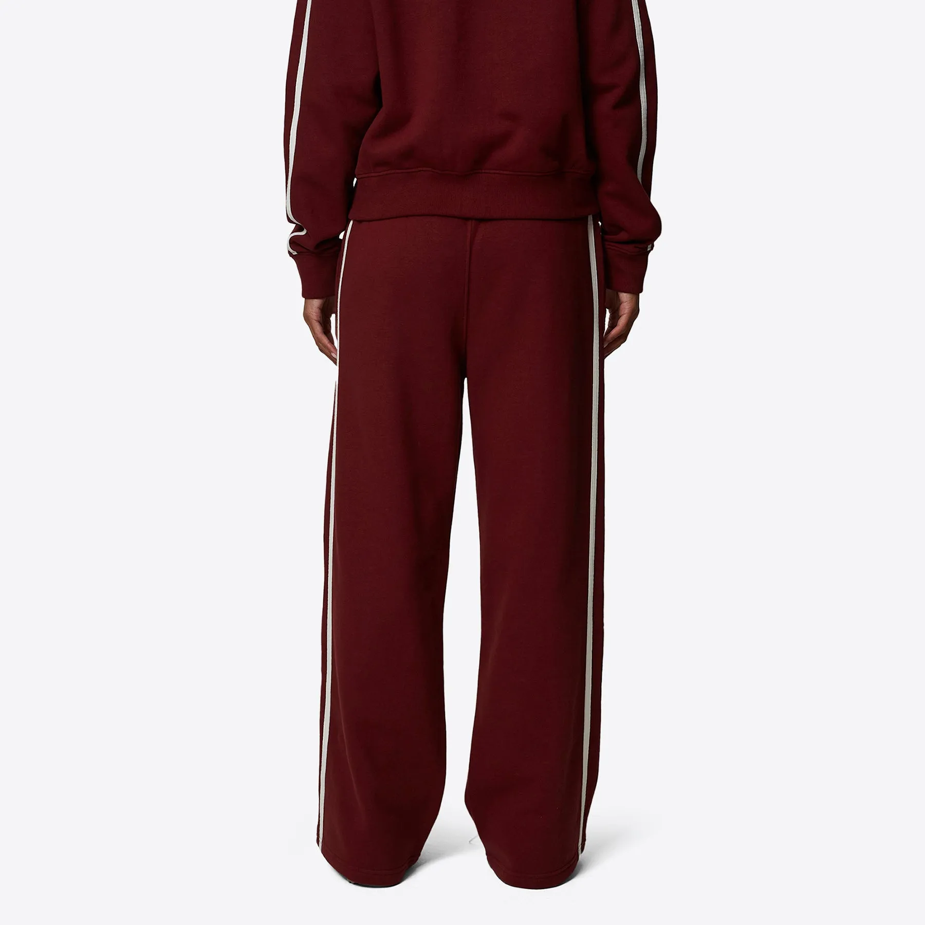 Oversized Burgundy Striped Jogger sold by Good for Nothing product image thumbnail 3