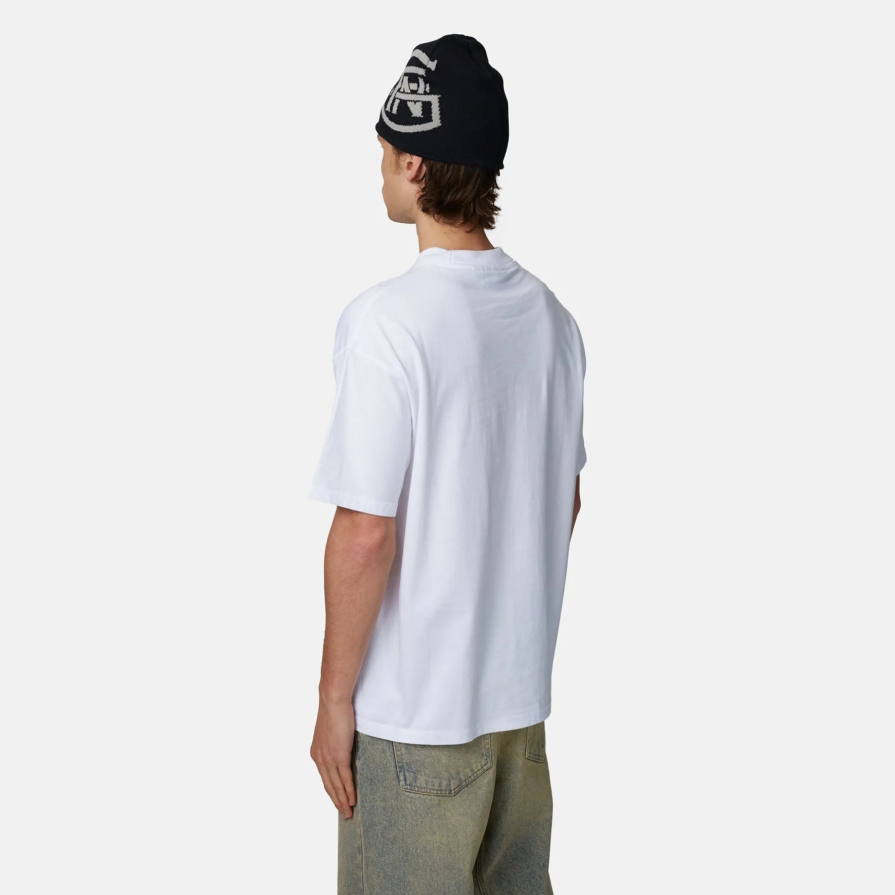 Oversized Monogram White T-shirt sold by Good for Nothing product image thumbnail 3