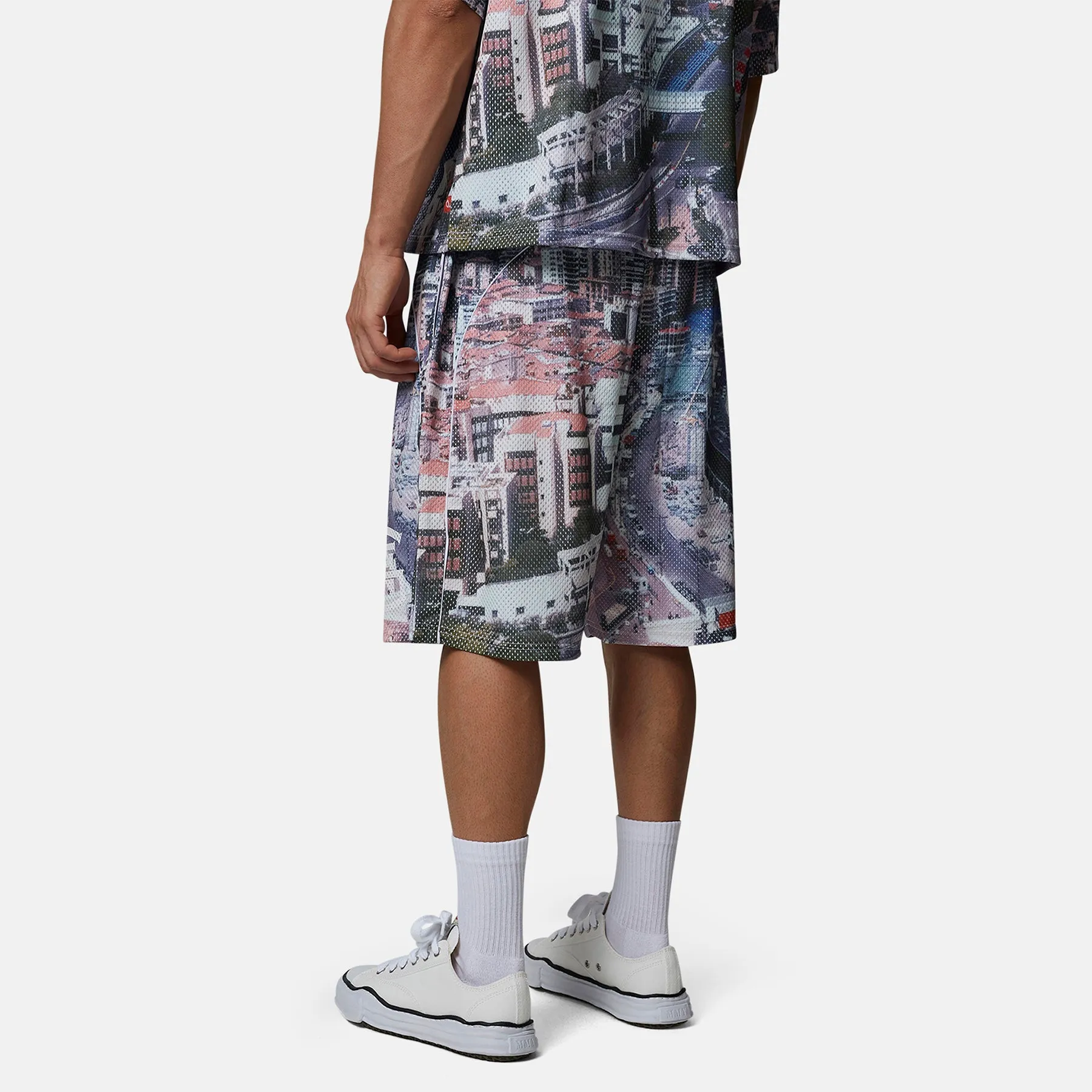 Monogram Mesh Baggy Monaco Short sold by Good for Nothing product image thumbnail 2