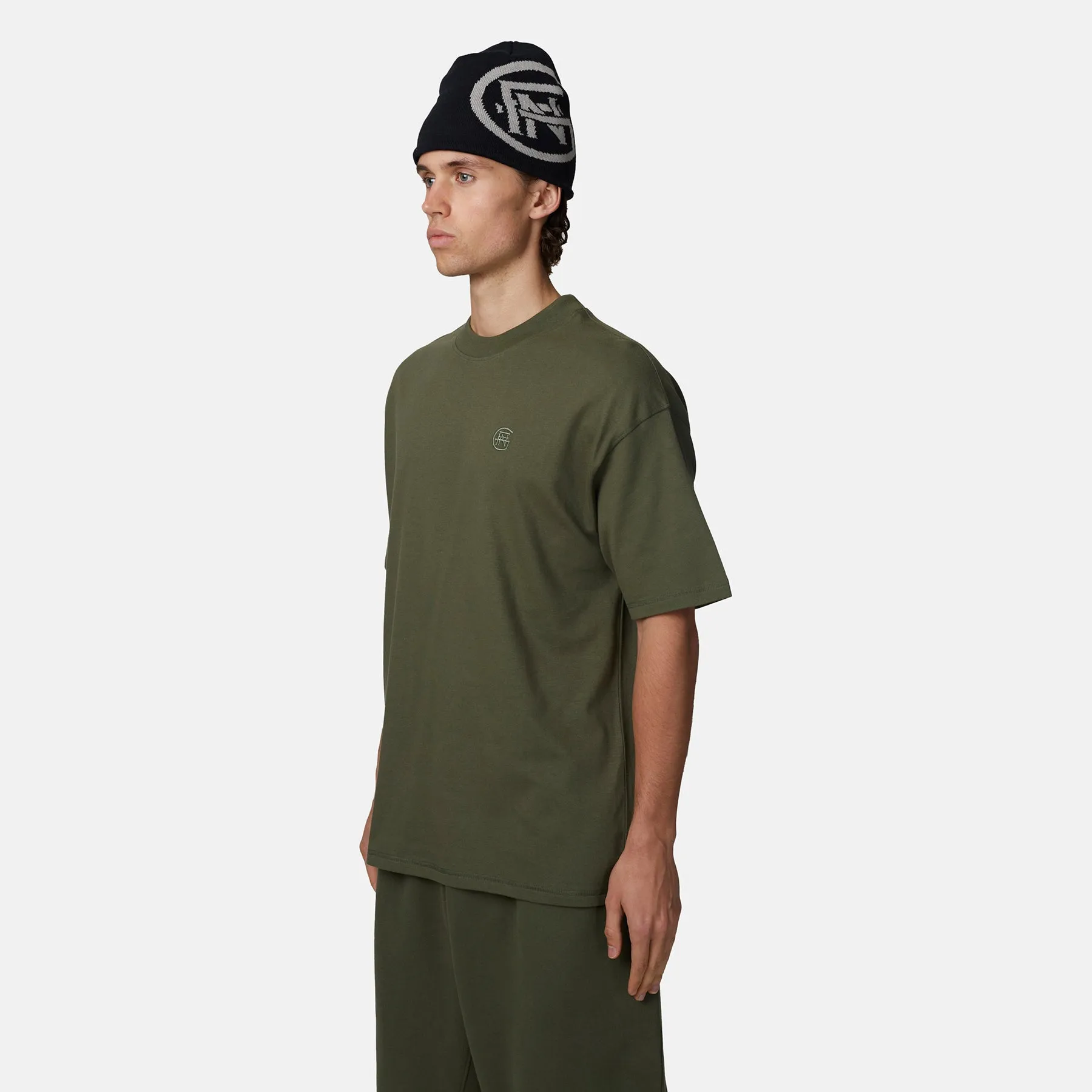 Oversized Monogram Thyme T-shirt sold by Good for Nothing product image thumbnail 2