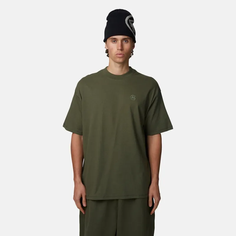 Oversized Monogram Thyme T-shirt made by Good For Nothing Clothing