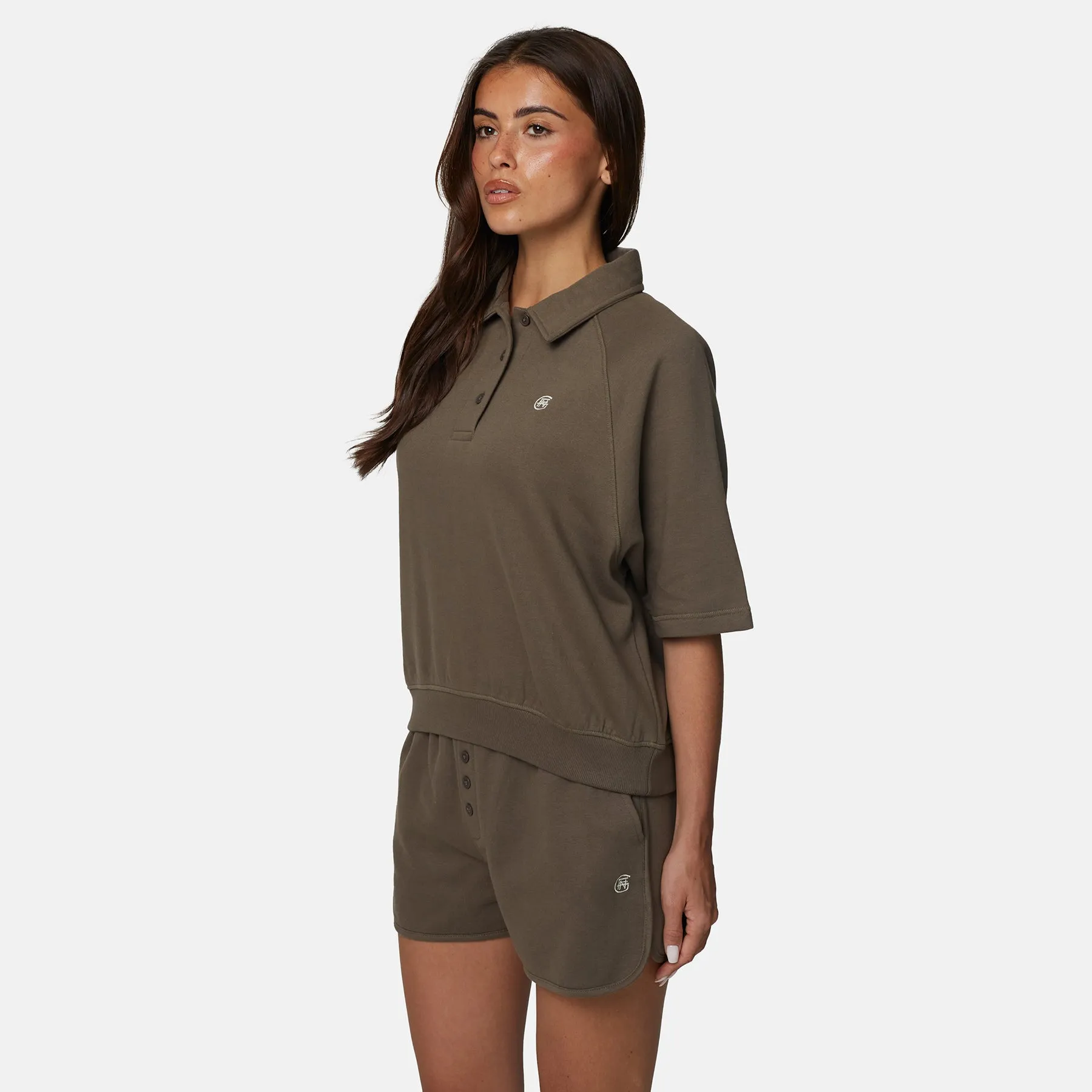 Monogram Chocolate Polo Sweat sold by Good for Nothing product image thumbnail 2