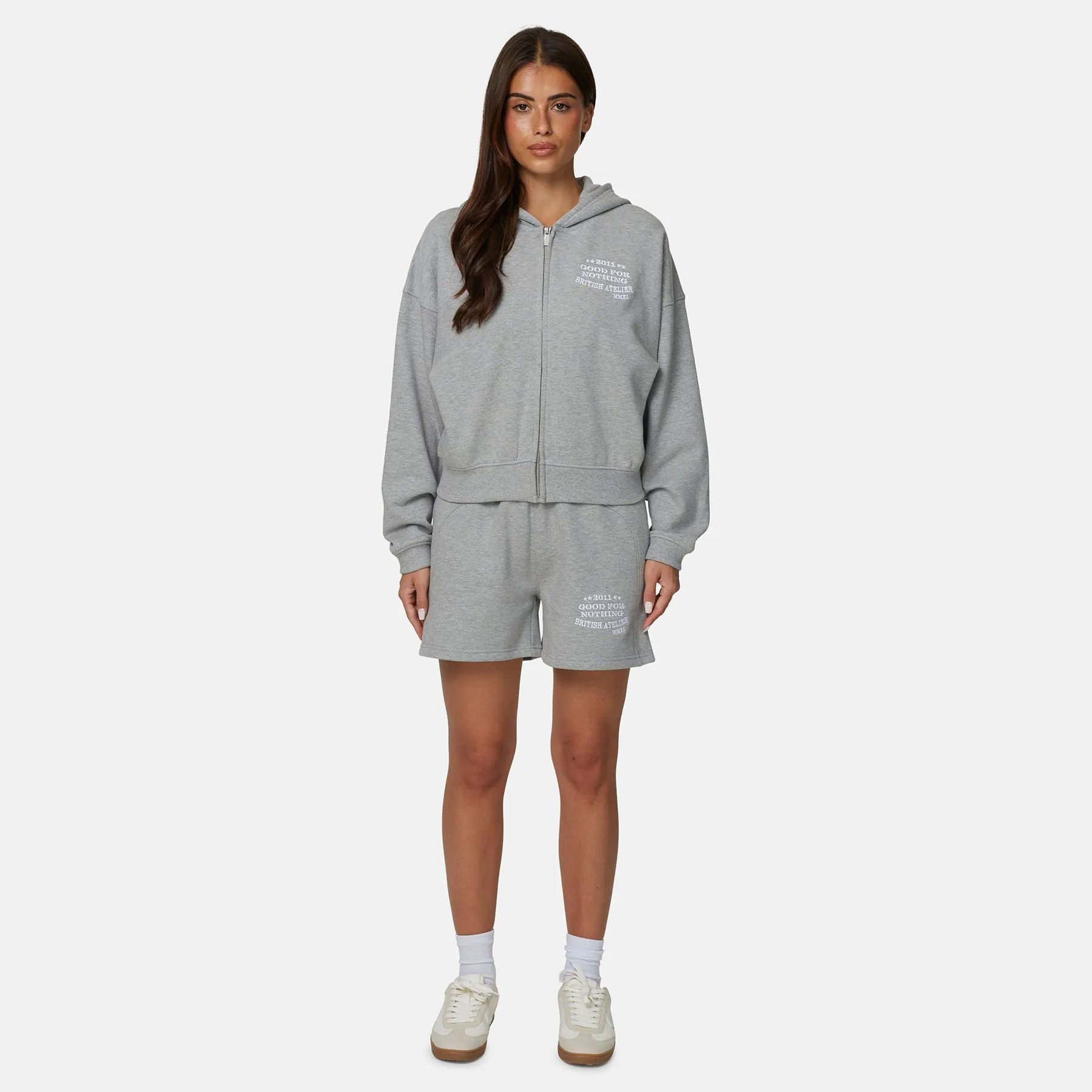 Icarus Grey Marl Jersey Shorts sold by Good for Nothing product image thumbnail 5