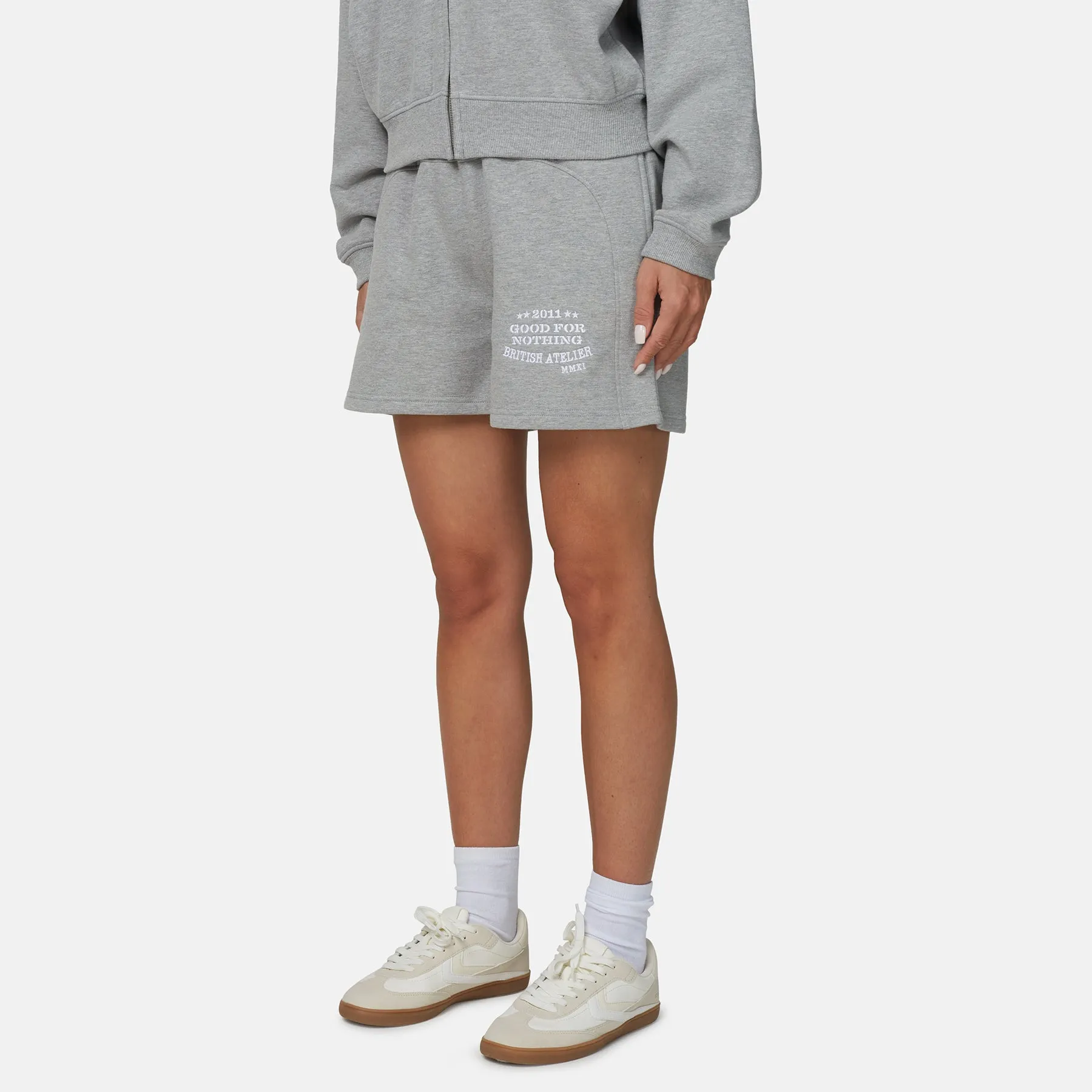 Icarus Grey Marl Jersey Shorts sold by Good for Nothing product image thumbnail 3