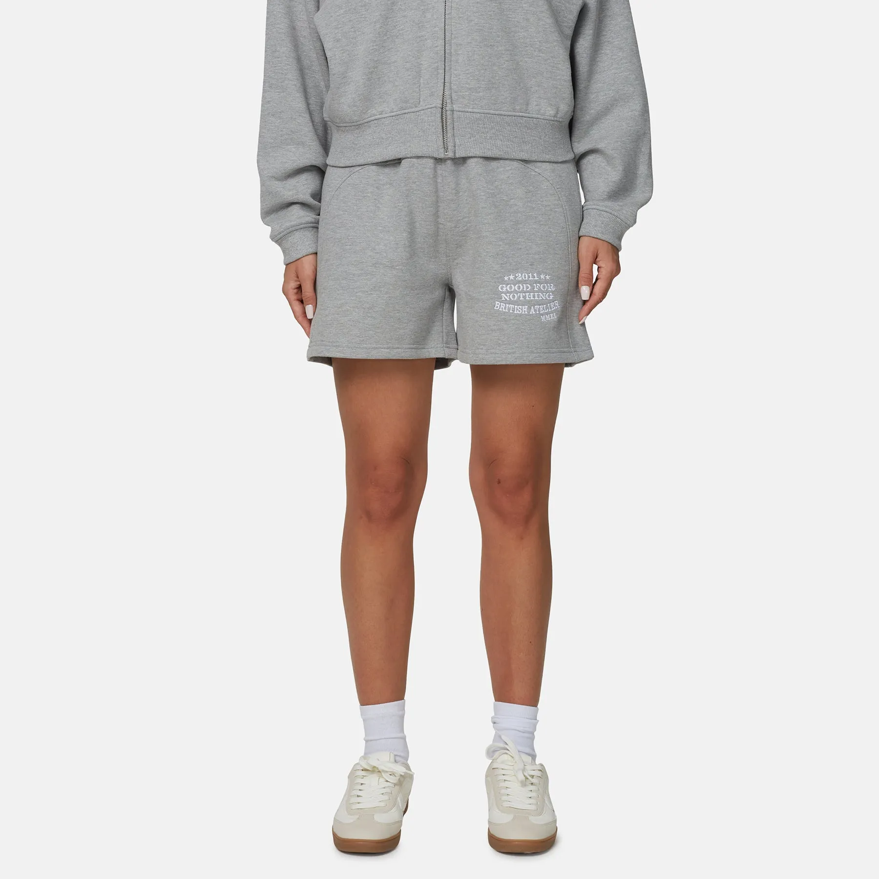 Icarus Grey Marl Jersey Shorts sold by Good for Nothing product image thumbnail 2