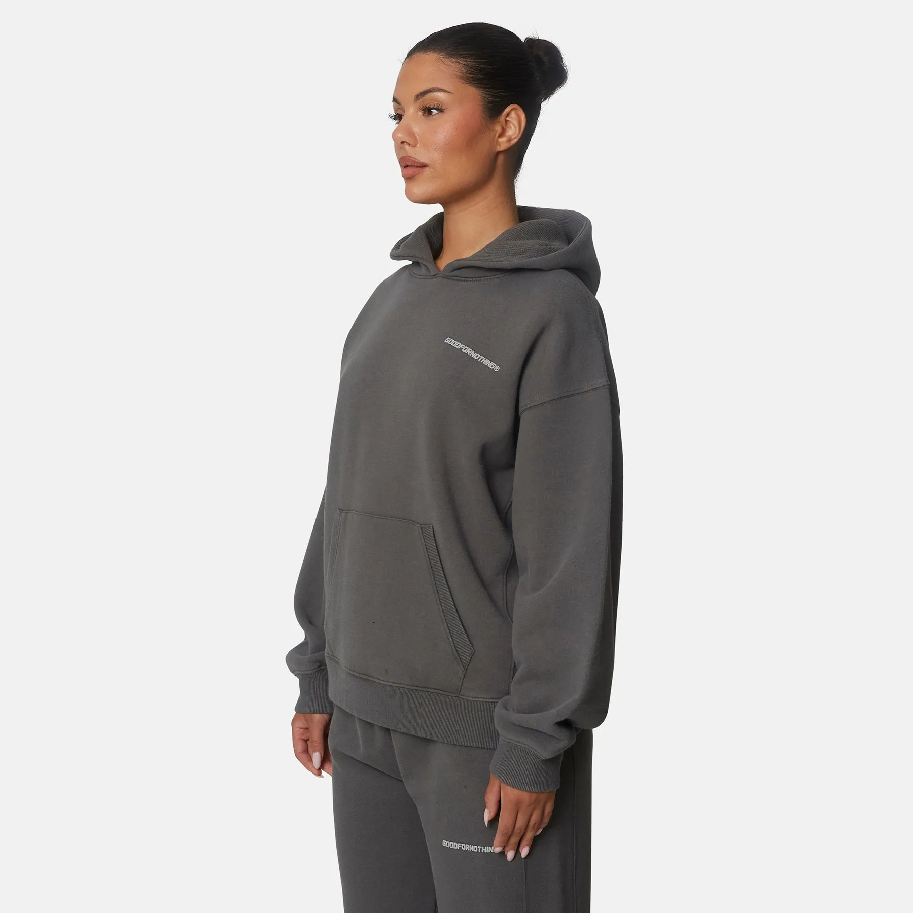 Essential Iron Oxide Oversized Pullover Hoodie sold by Good for Nothing product image thumbnail 2