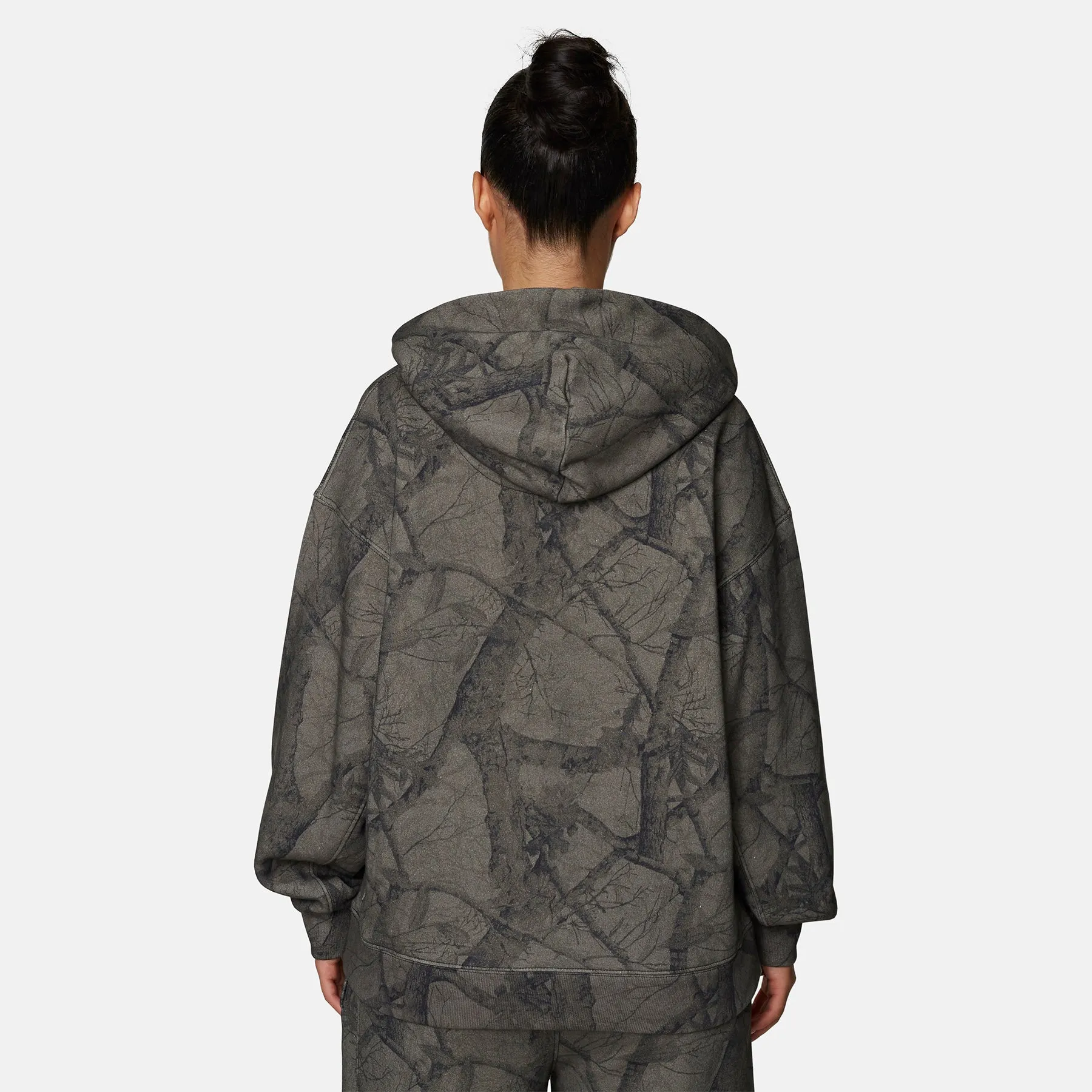 Essential Woodland Green Oversized Pullover Hoodie sold by Good for Nothing product image thumbnail 4