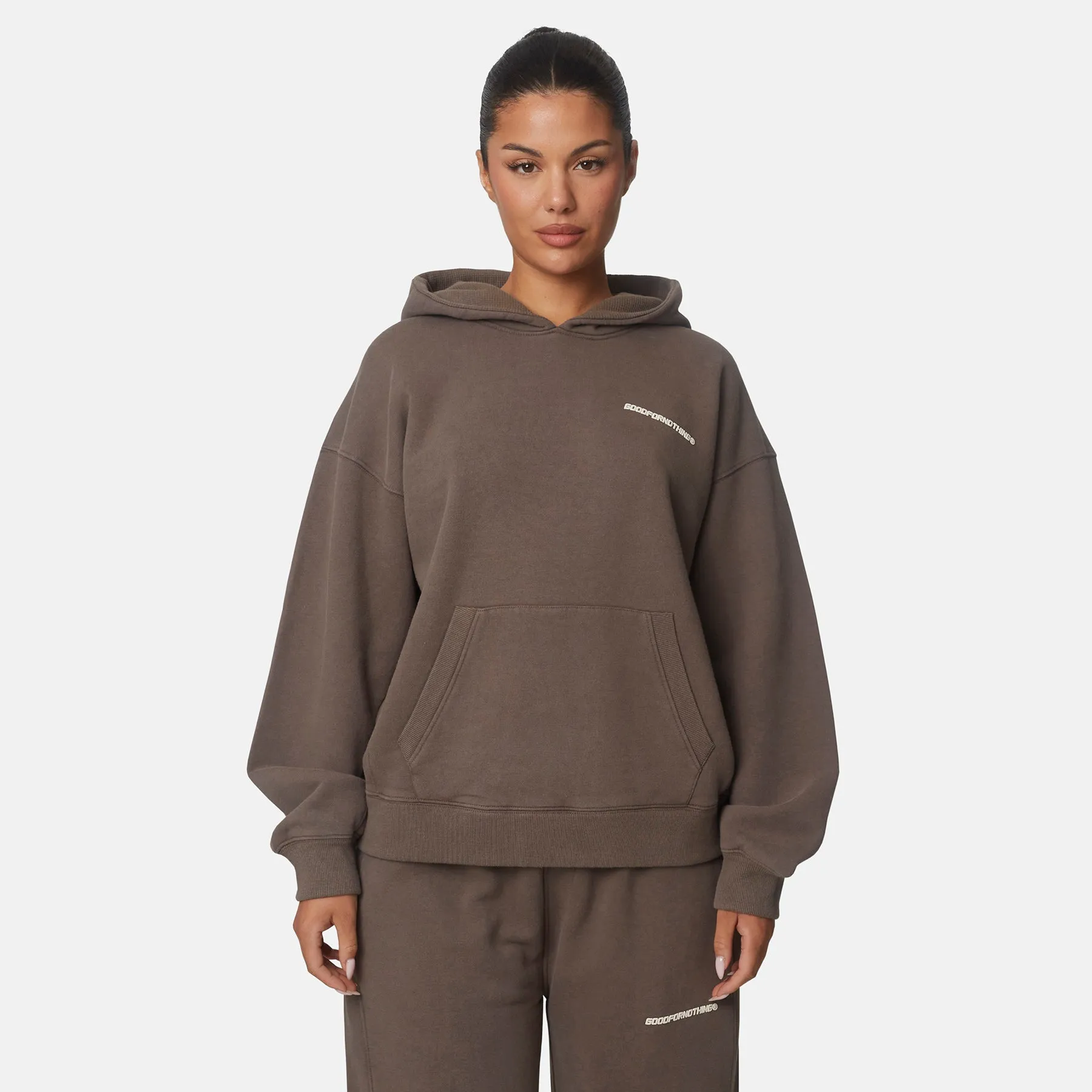 Essential Morel Oversized Pullover Hoodie sold by Good for Nothing