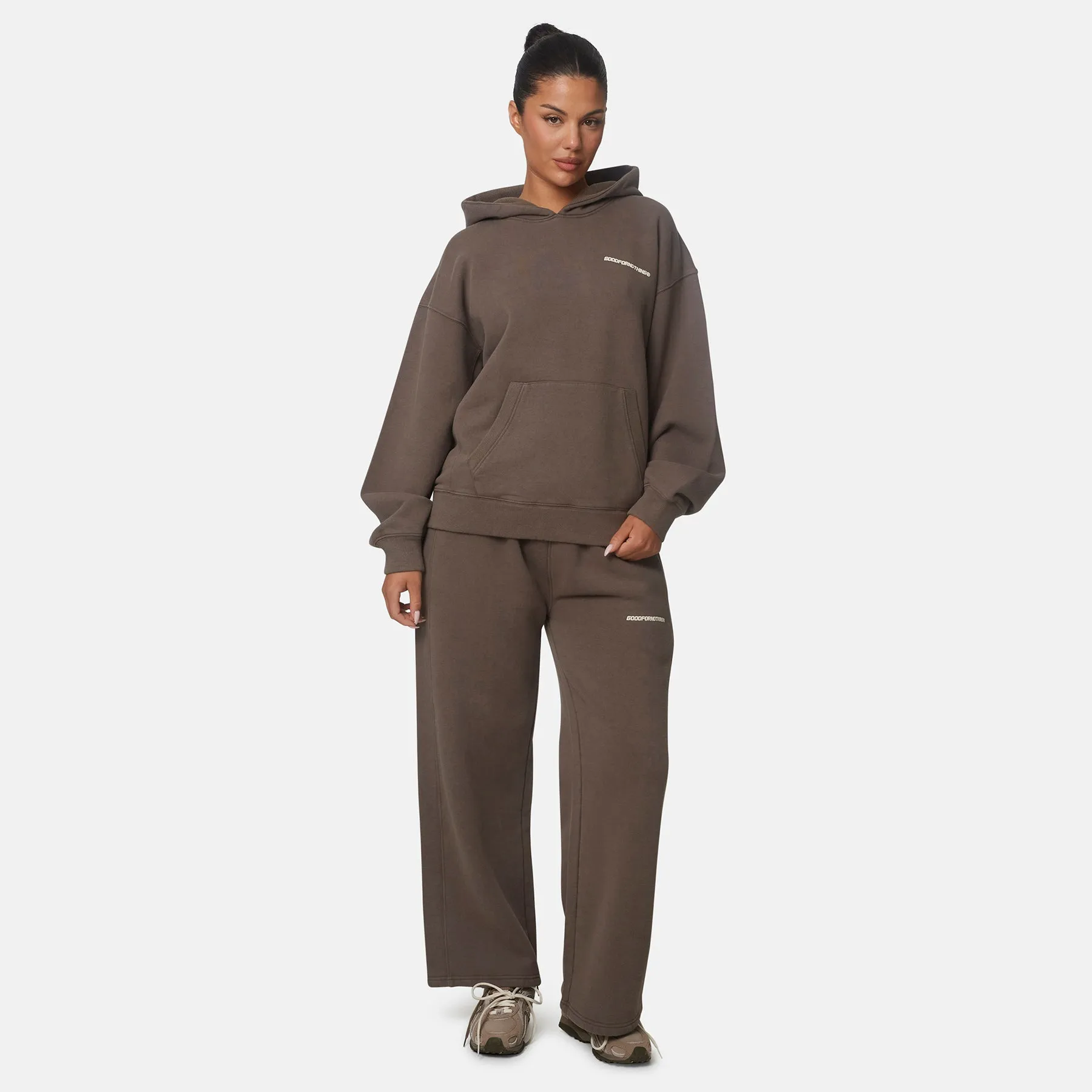 Essential Morel Oversized Pullover Hoodie sold by Good for Nothing product image thumbnail 5